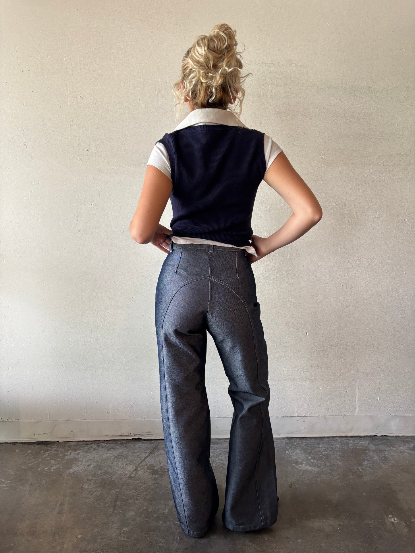 Vintage Wet Seal Vest Polo Top