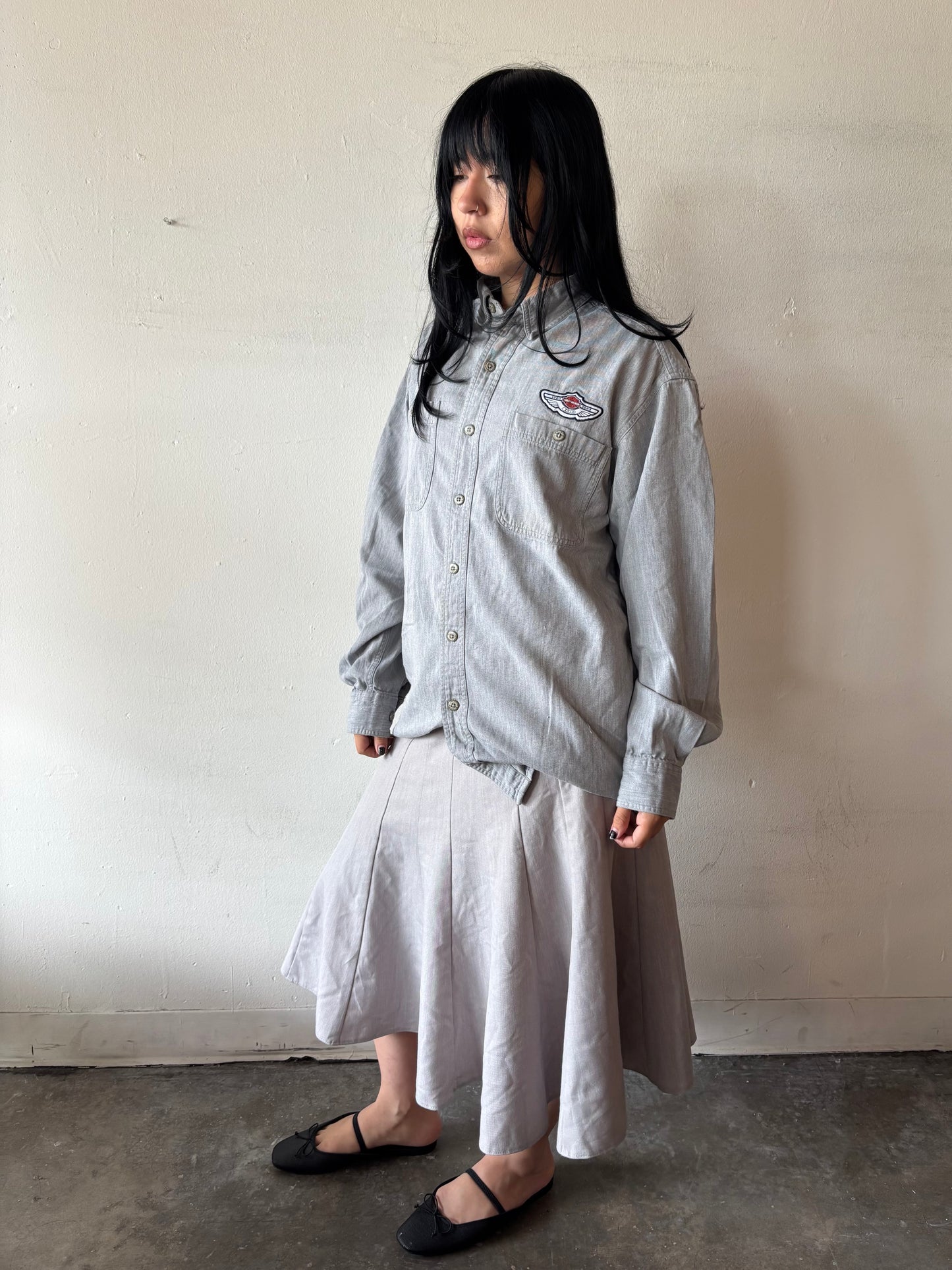Harley Davidson Button Up