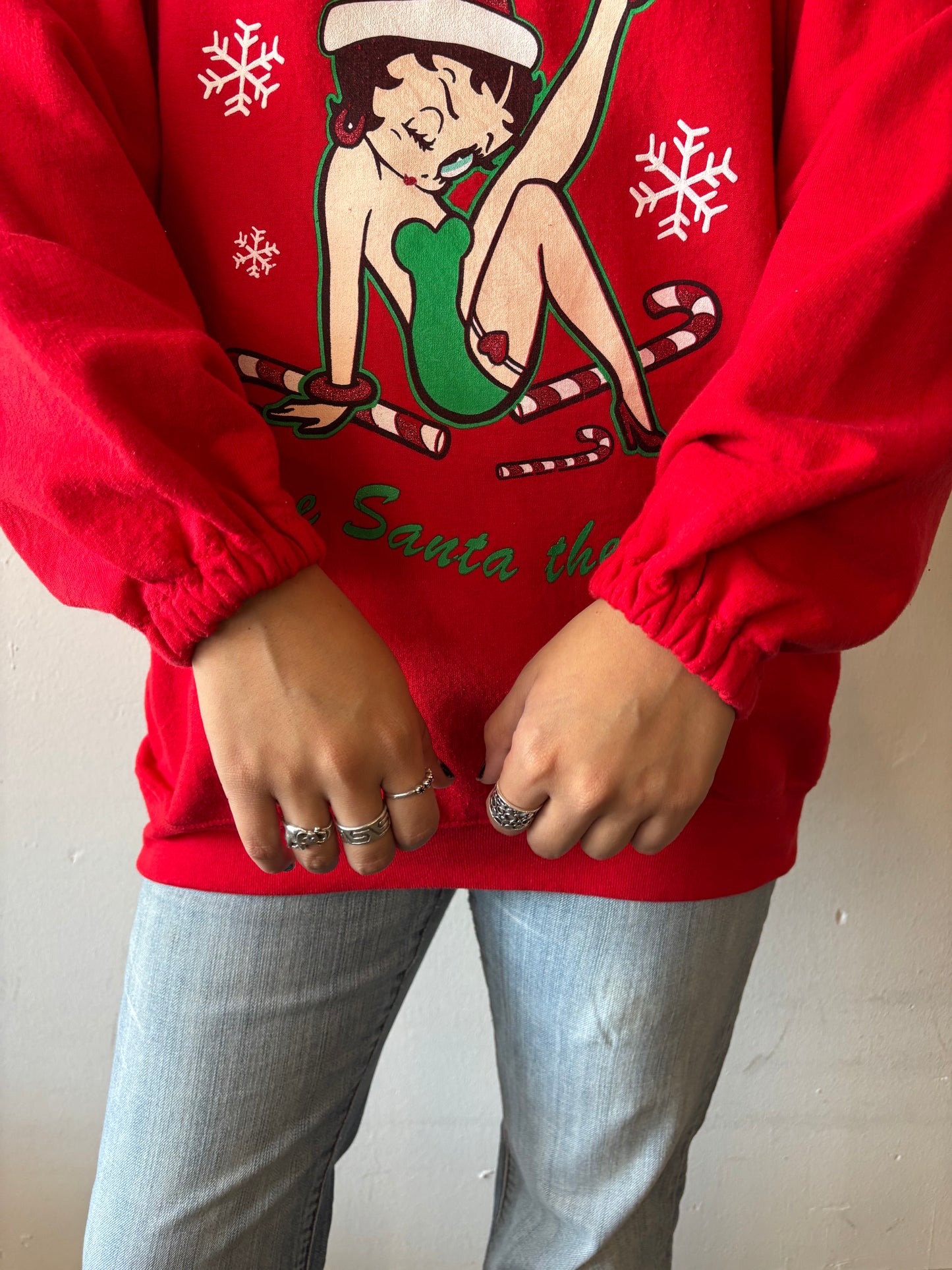 Vintage Betty Boop Christmas Crewneck