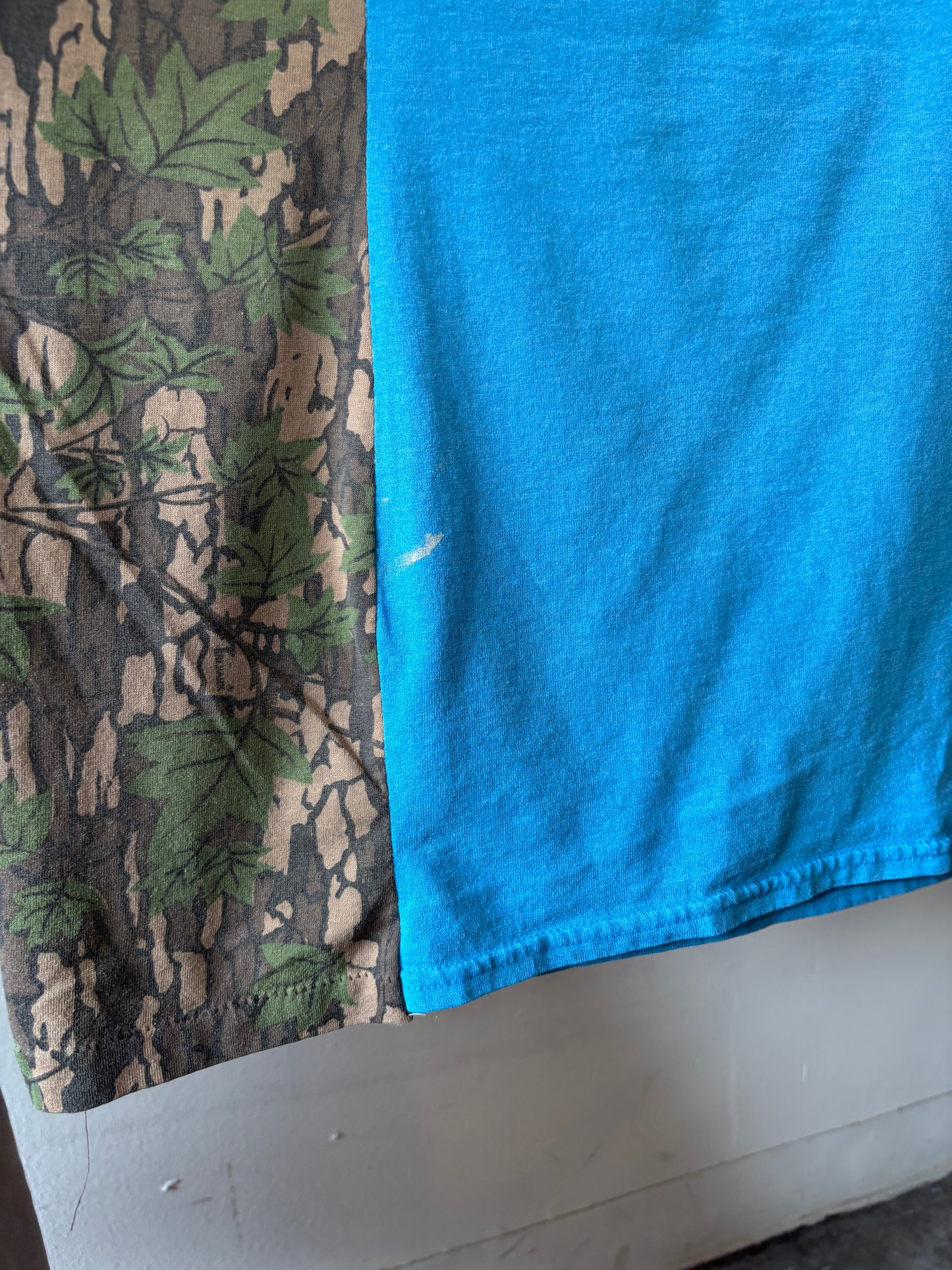 Reworked Harley Davidson Camo Shirt