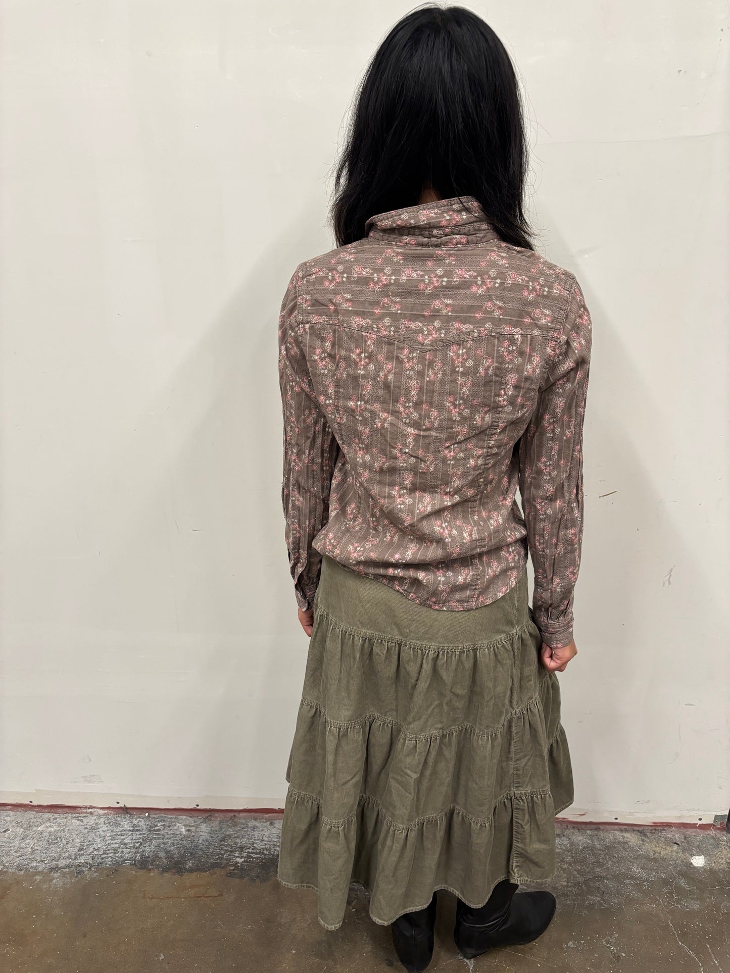 Vintage Floral Polo