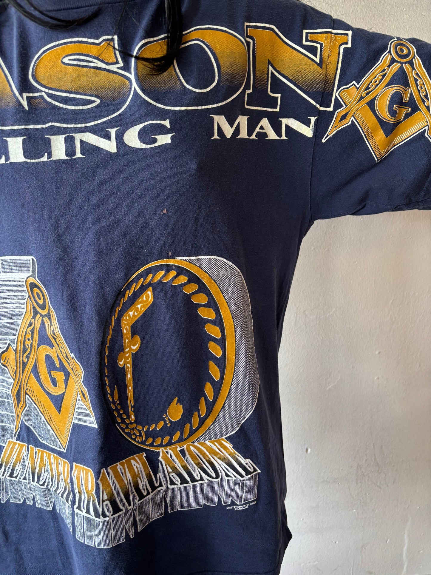 Vintage Mason Traveling Man Shirt