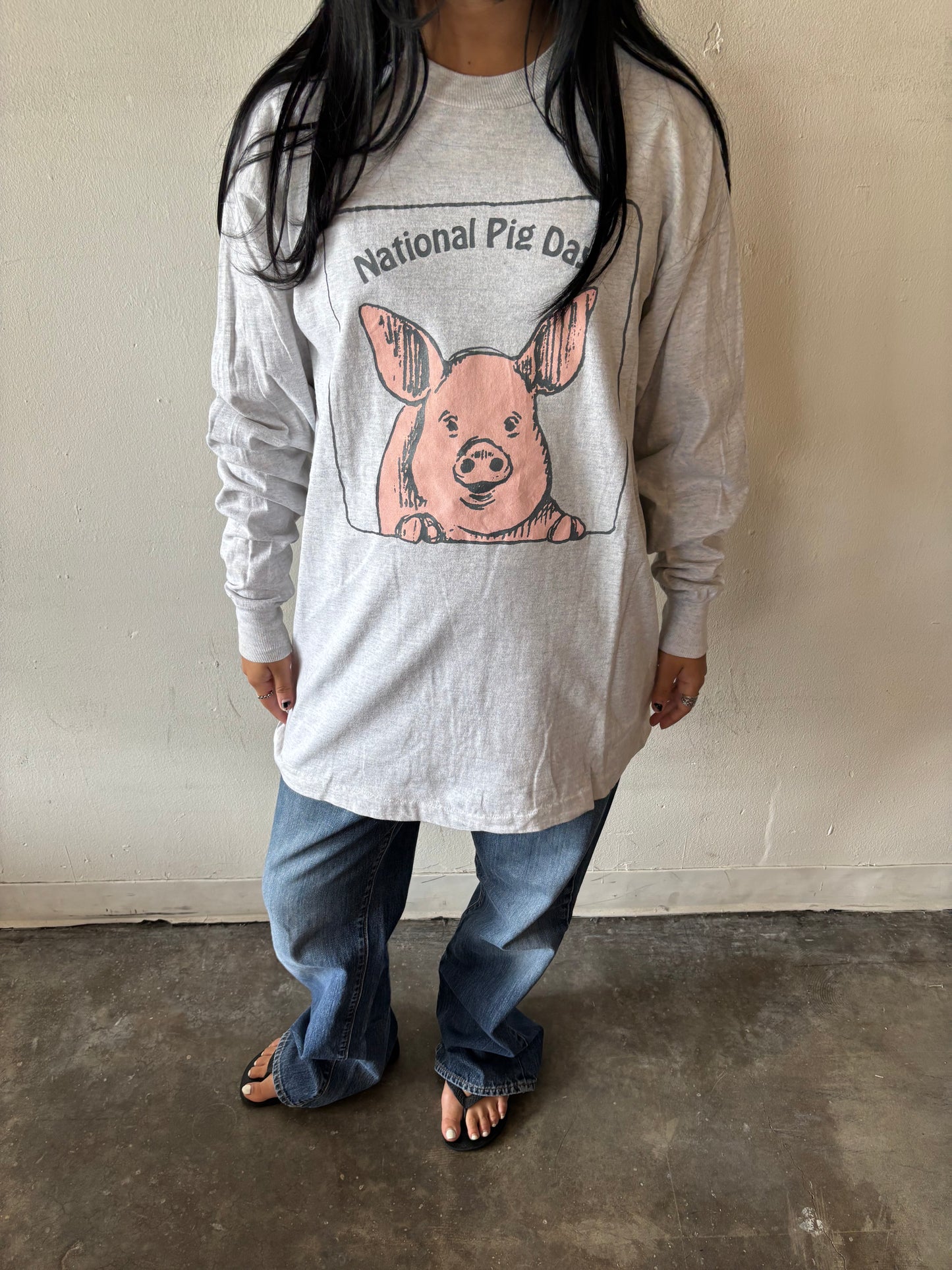 Vintage National Pig Day Shirt