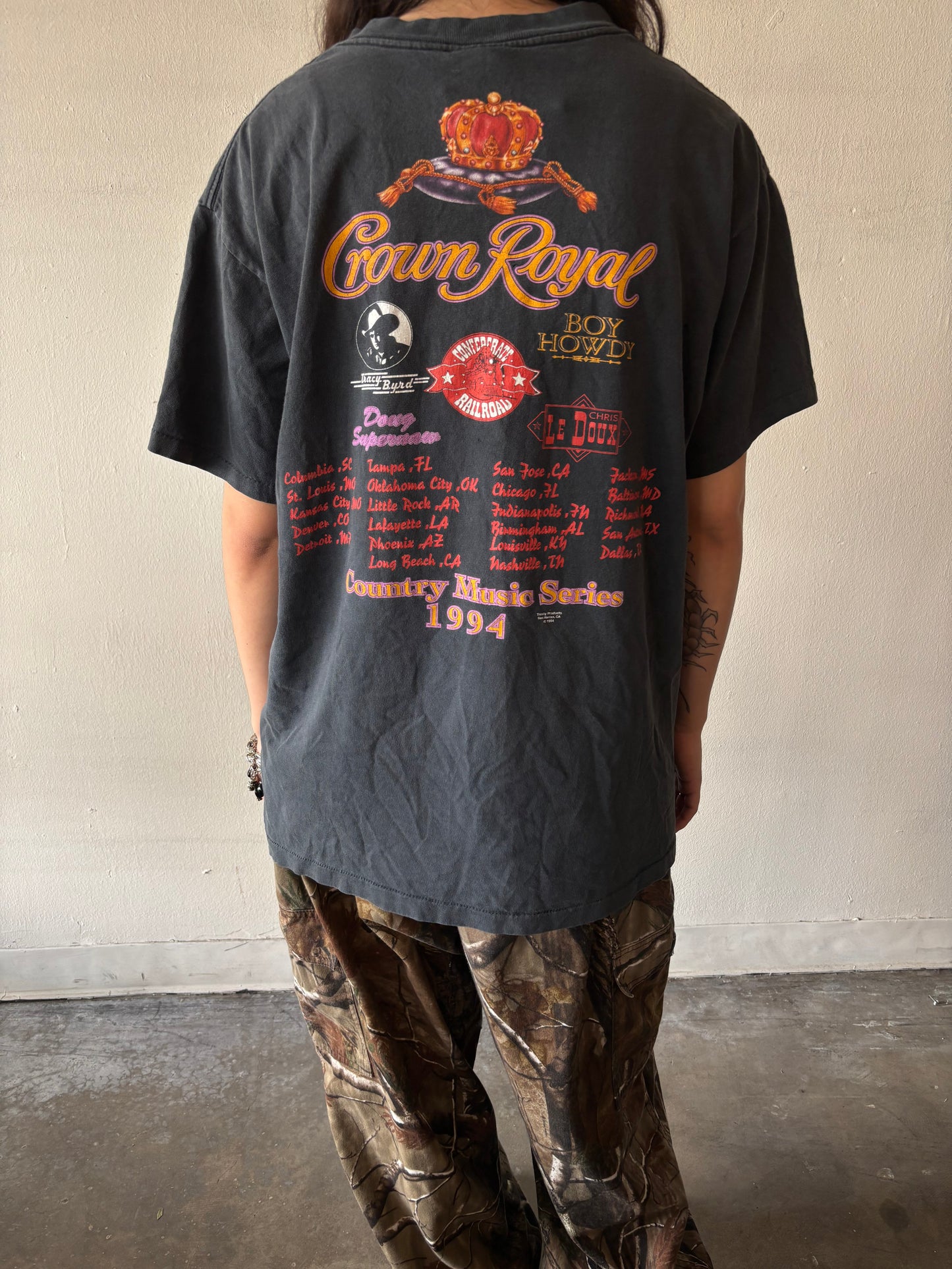 Vintage Crown Royal Country Shirt