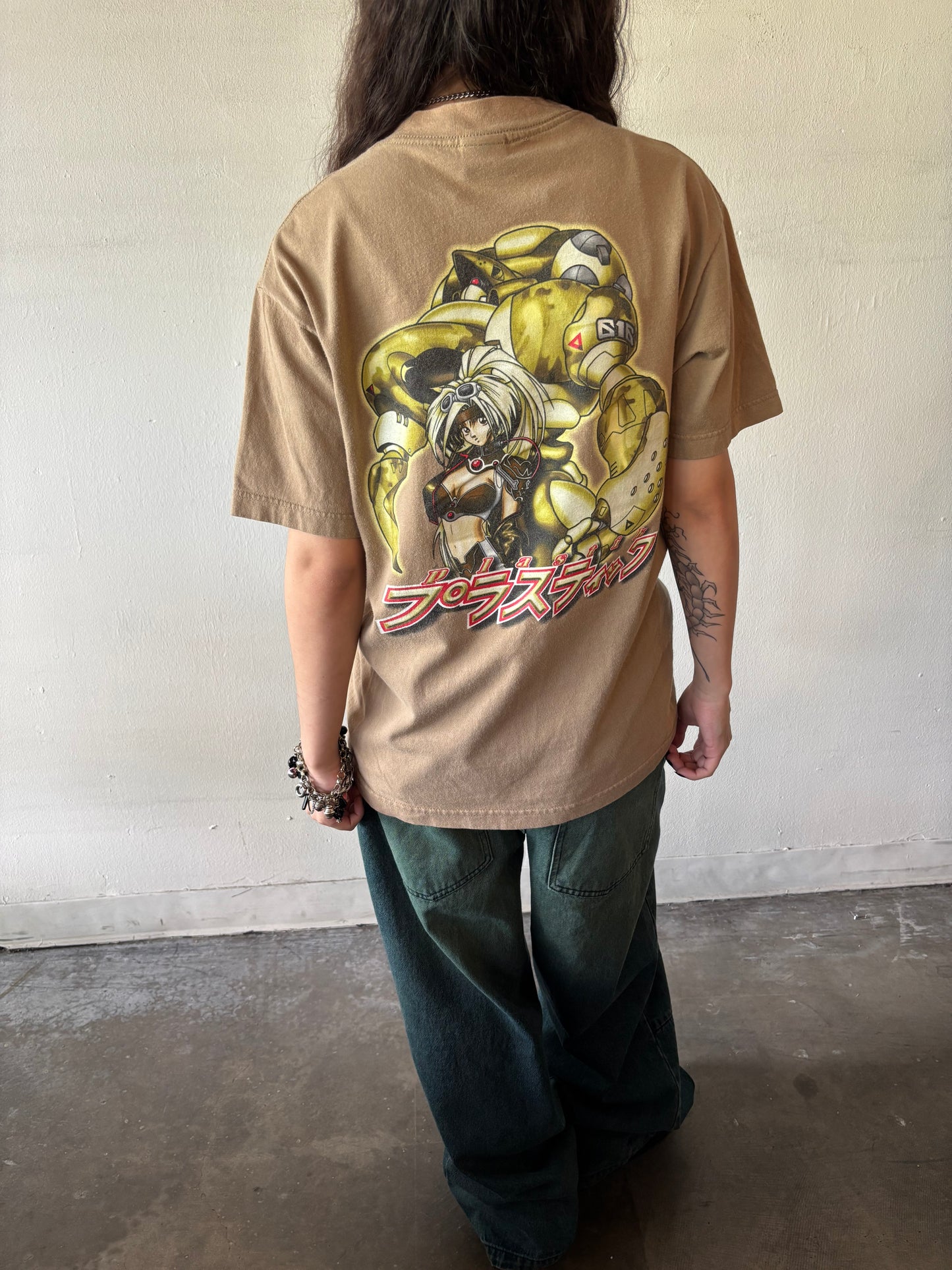 Vintage Anime Plastik Shirt