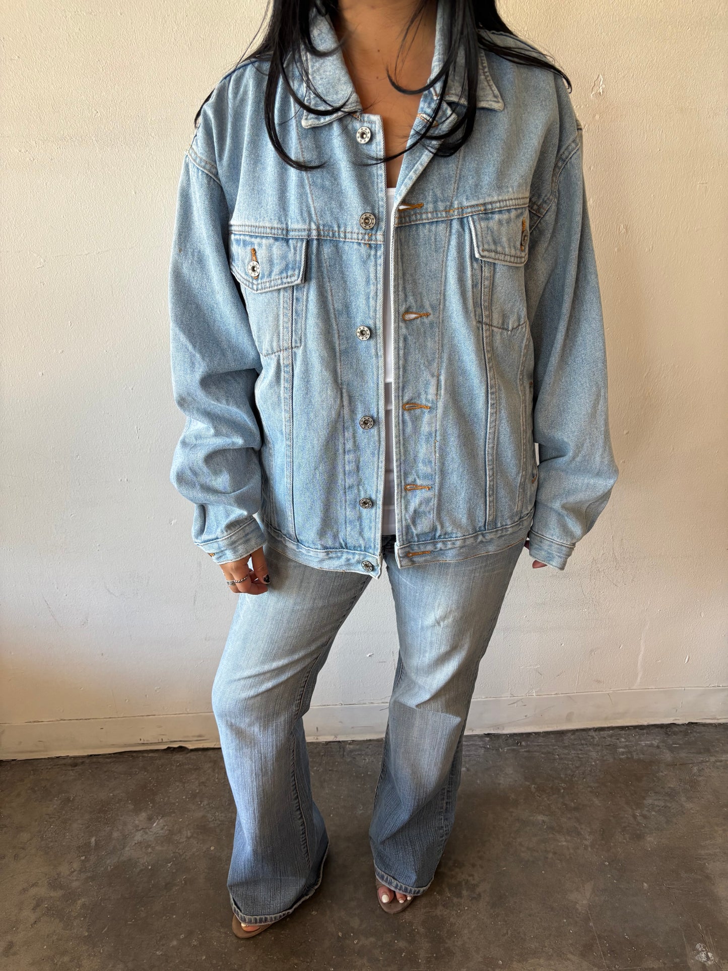 Wolf Denim Jacket
