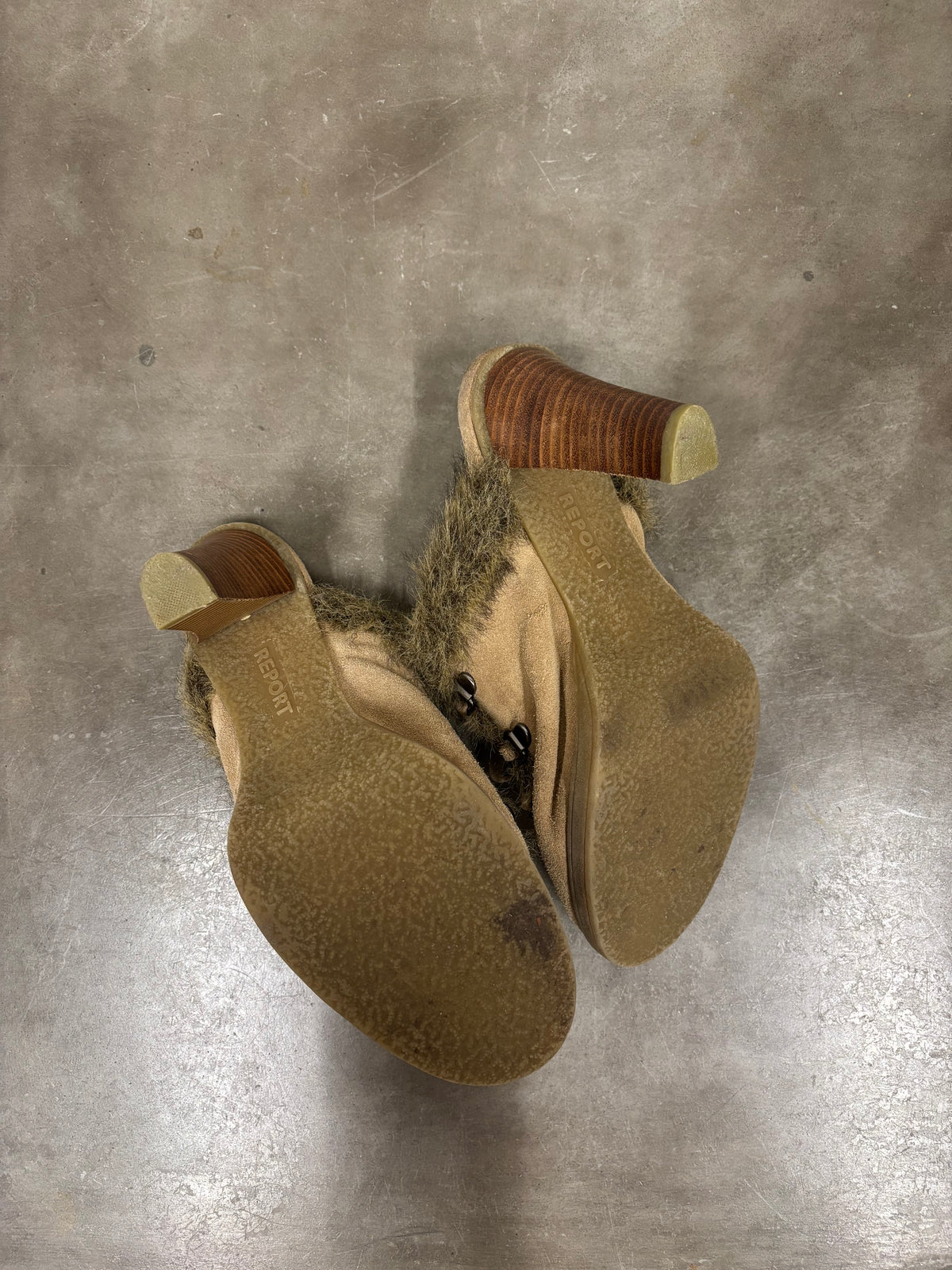 Vintage Report Fur Kitten Heels