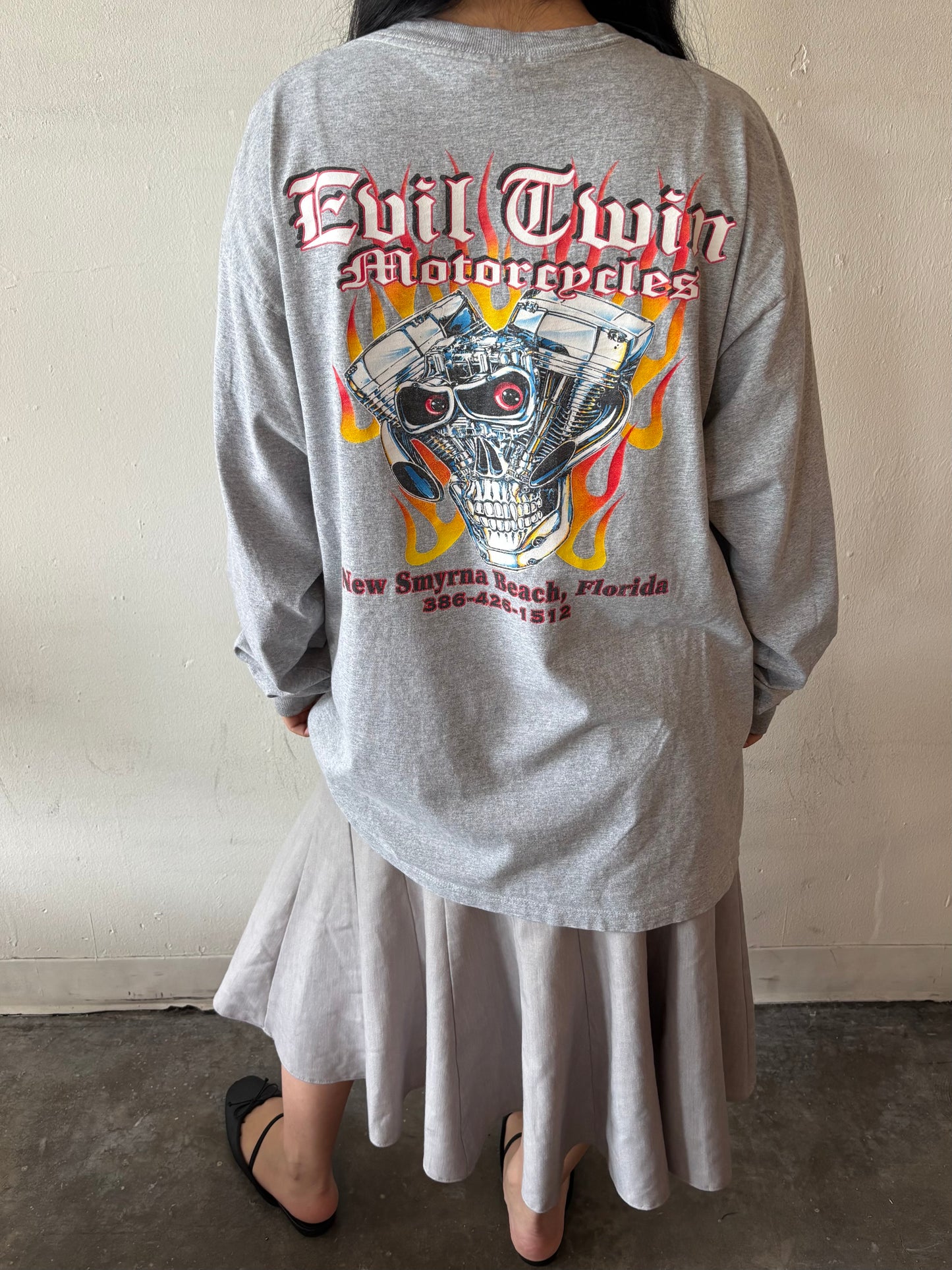 Vintage Evil Twin Motorcycle Shirt