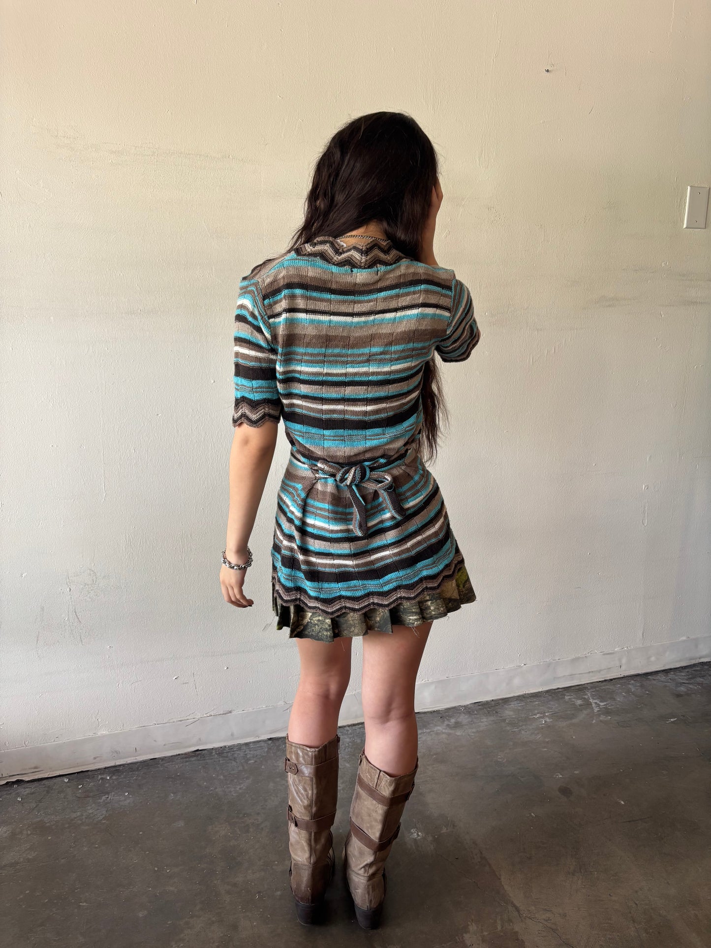 Vintage Knitted Dress Top