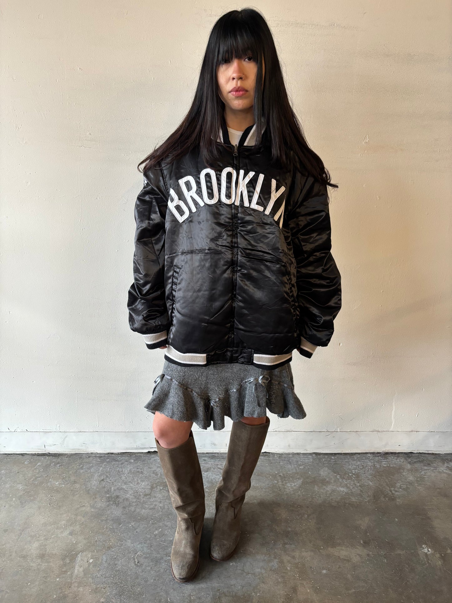 Vintage Brooklyn Nets Reversible Jacket