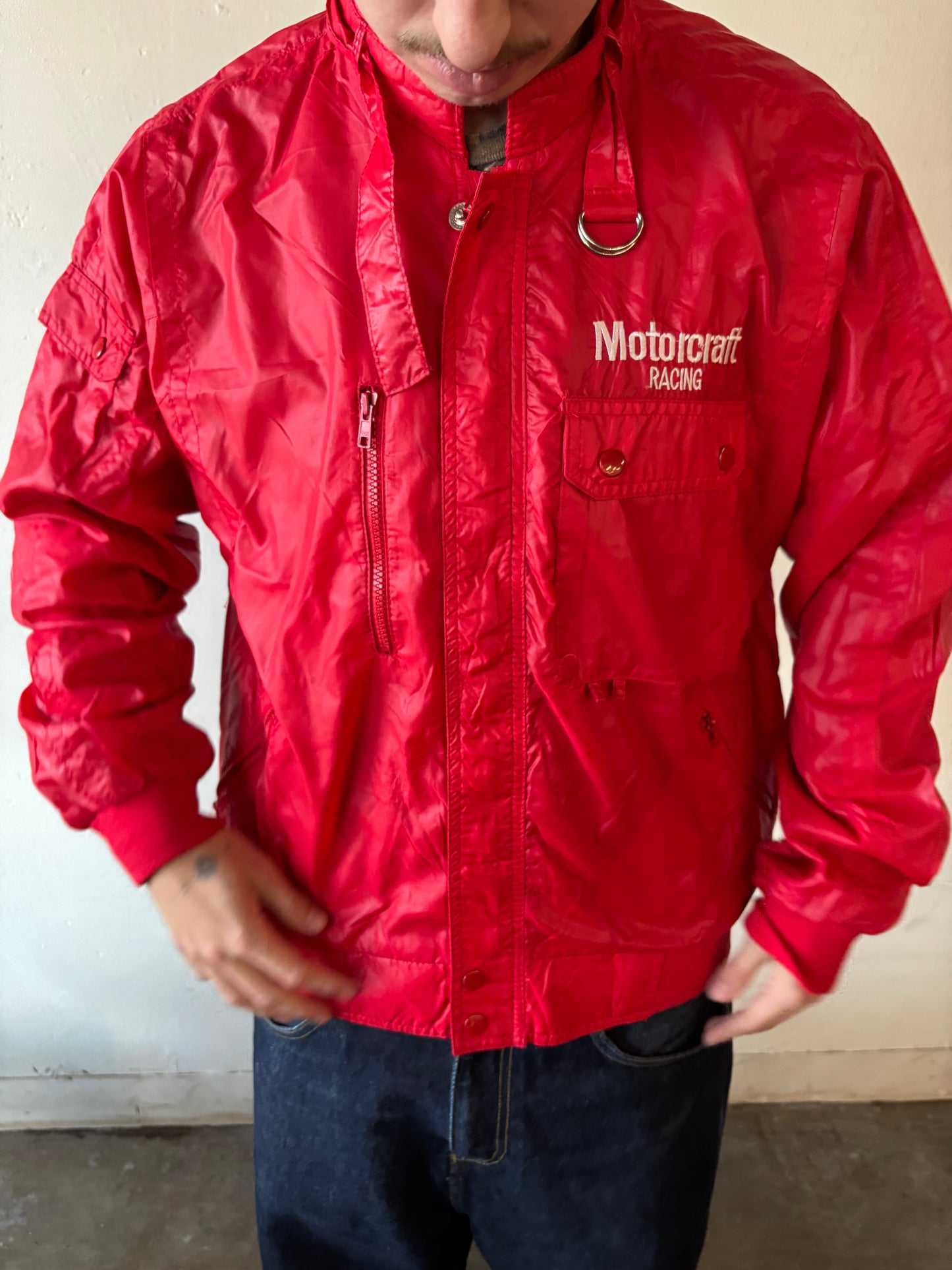 Vintage Motorcraft Windbreaker