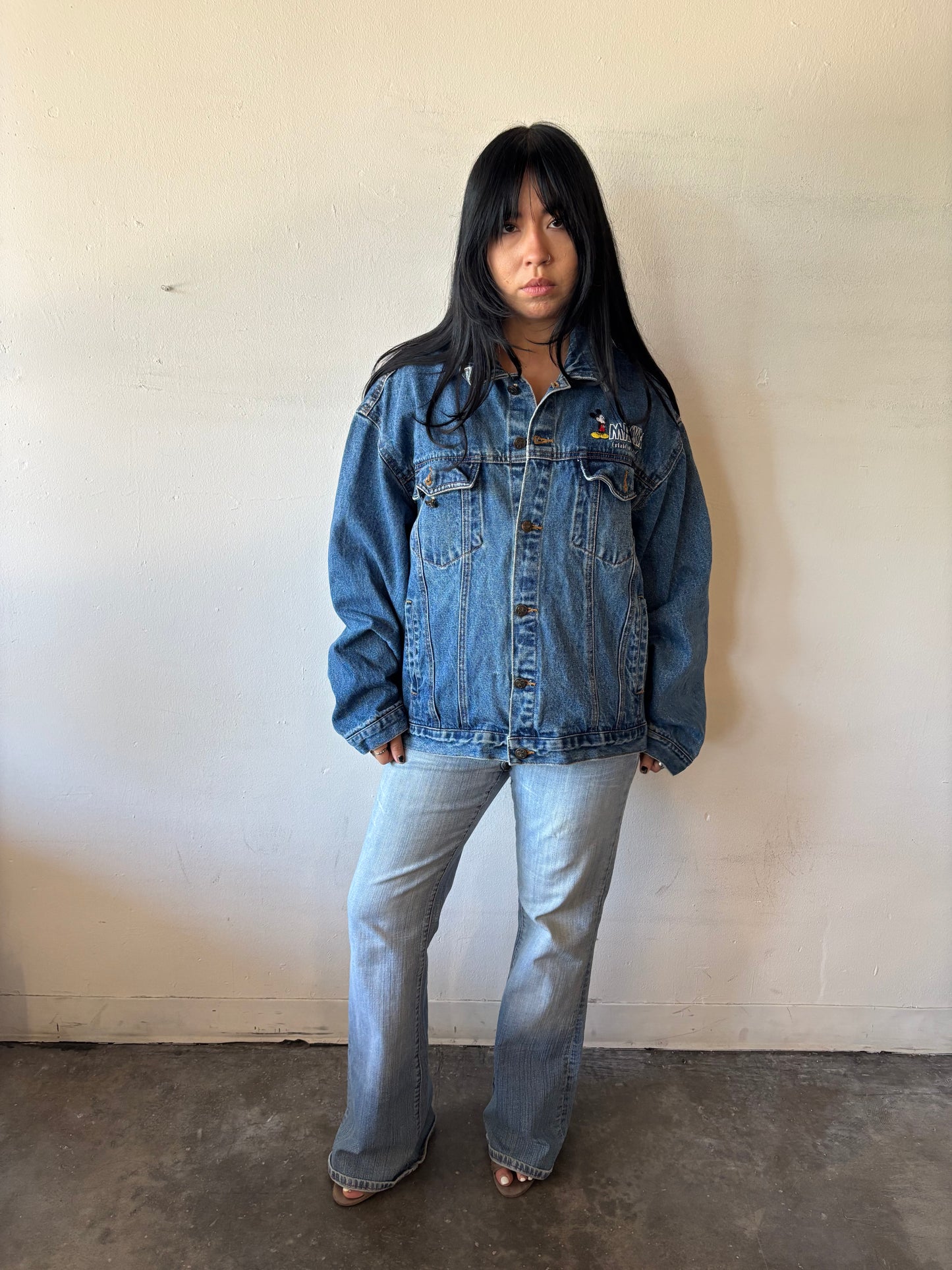 Vintage Mickey Mouse Denim Jacket
