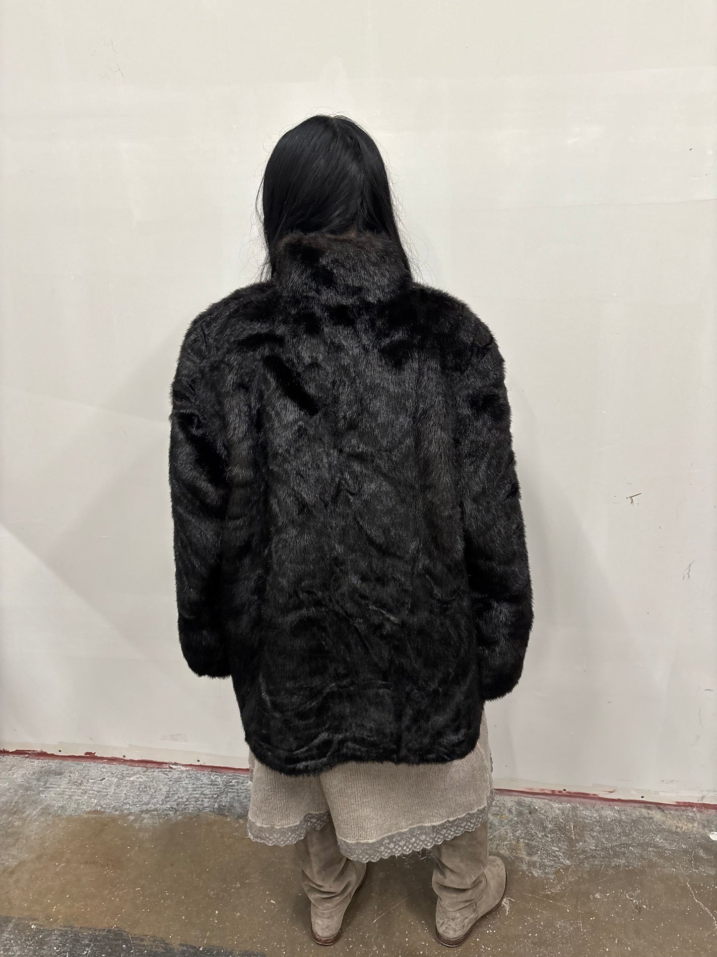 Vintage Faux Fur Coat