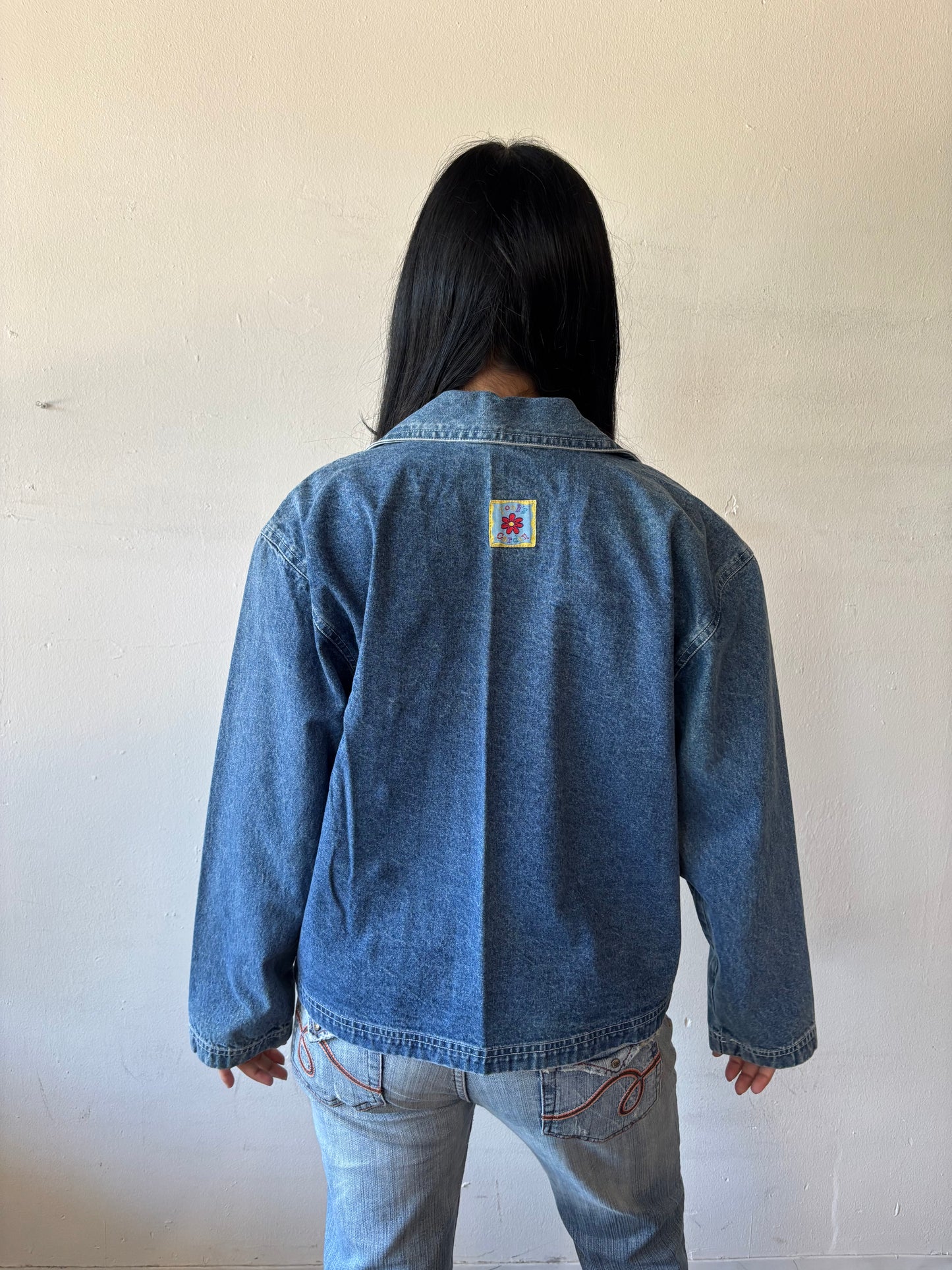 Vintage Winnie The Pooh Denim Jacket