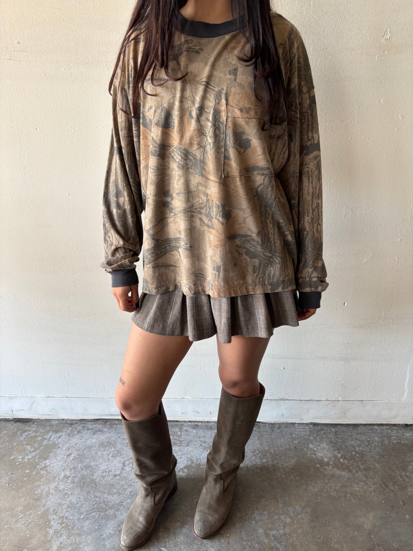 Vintage Camouflage Shirt