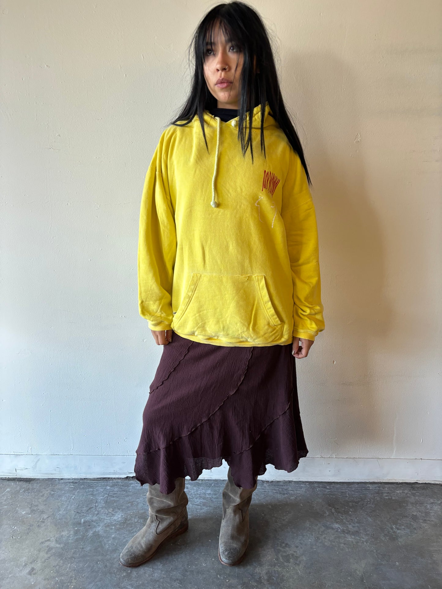 Vintage Red Eraser Hoodie