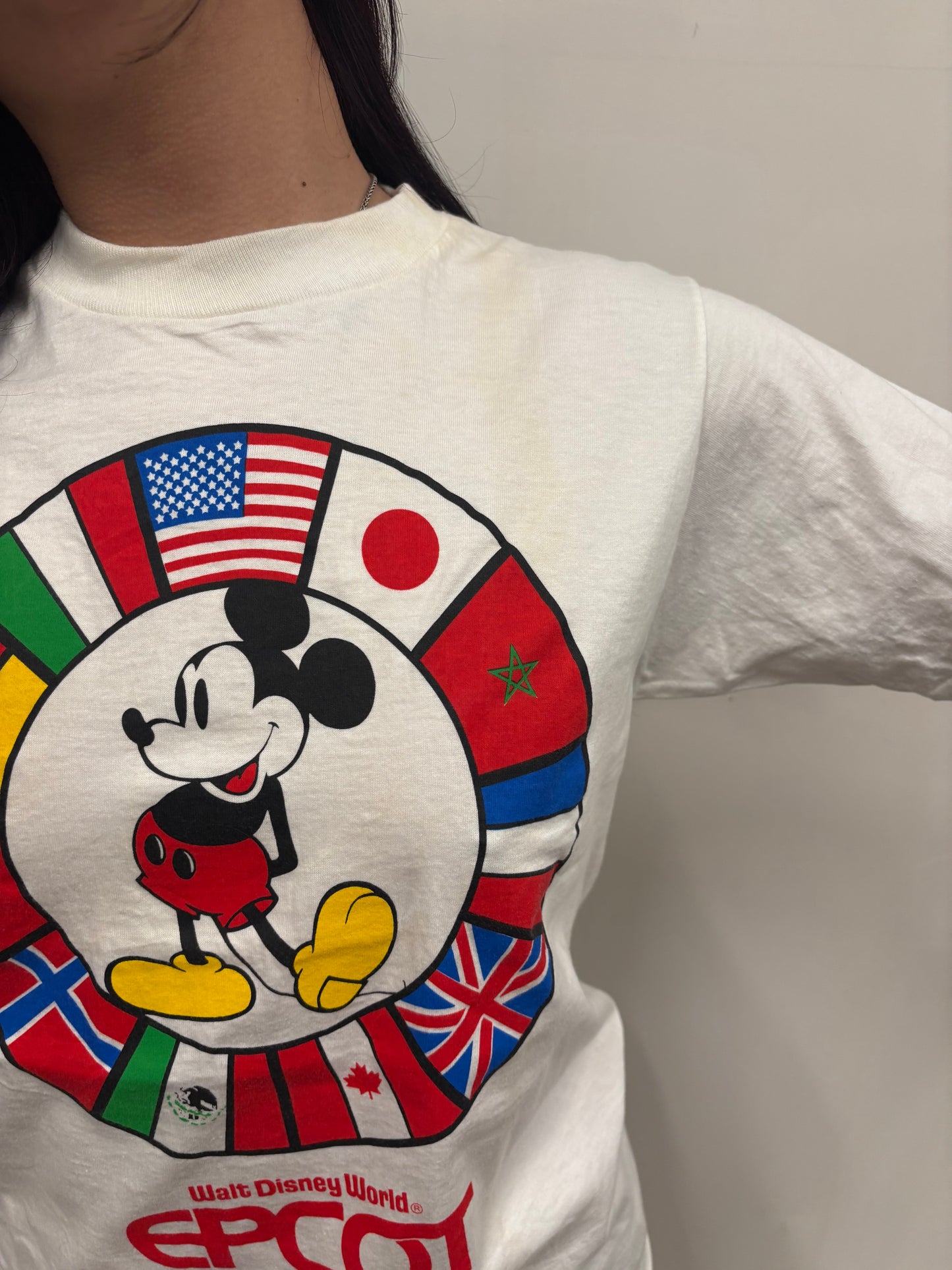 Vintage Mickey Mouse Epcot Shirt