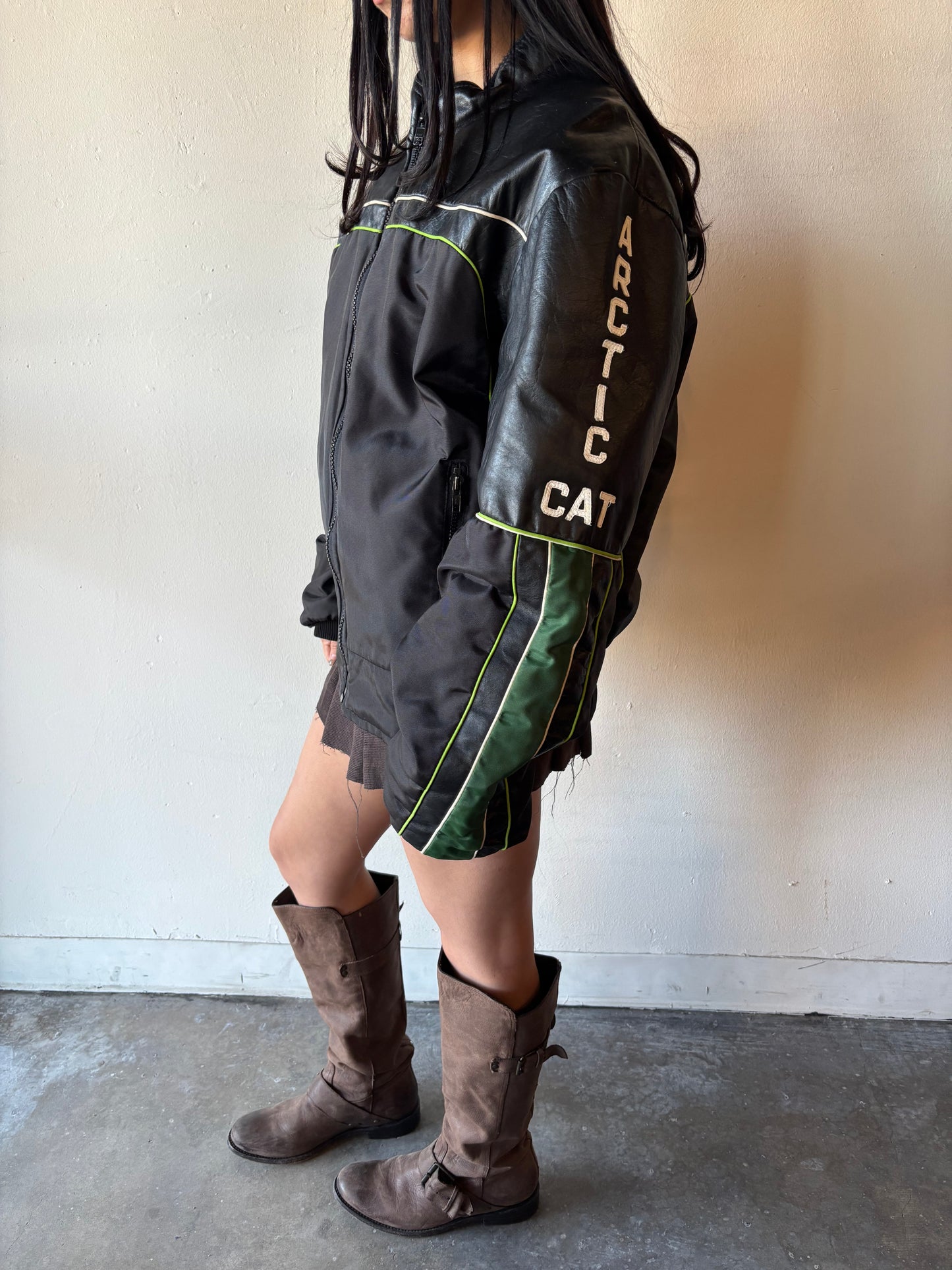 Vintage Arctic Cat Leather Jacket