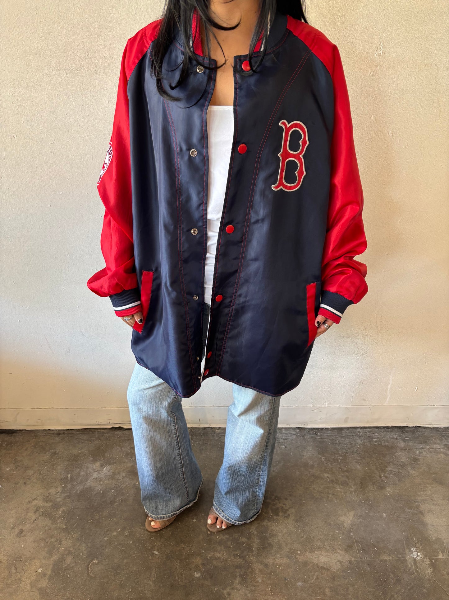 Vintage Boston Red Sox Reversible Jacket
