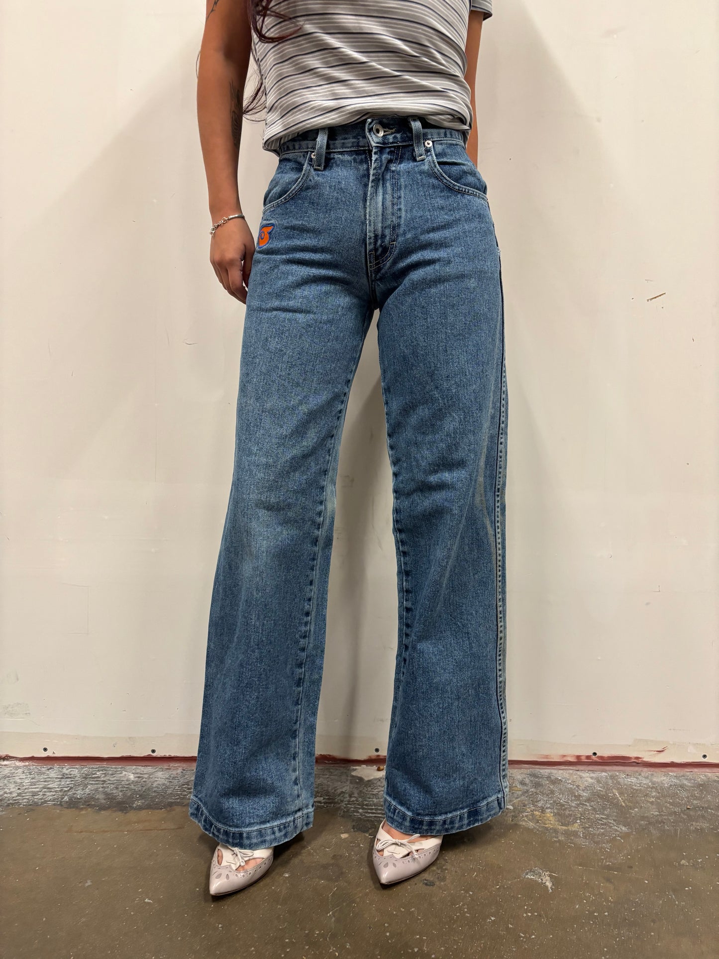 Vintage JNCO Wide Leg Denim Jeans
