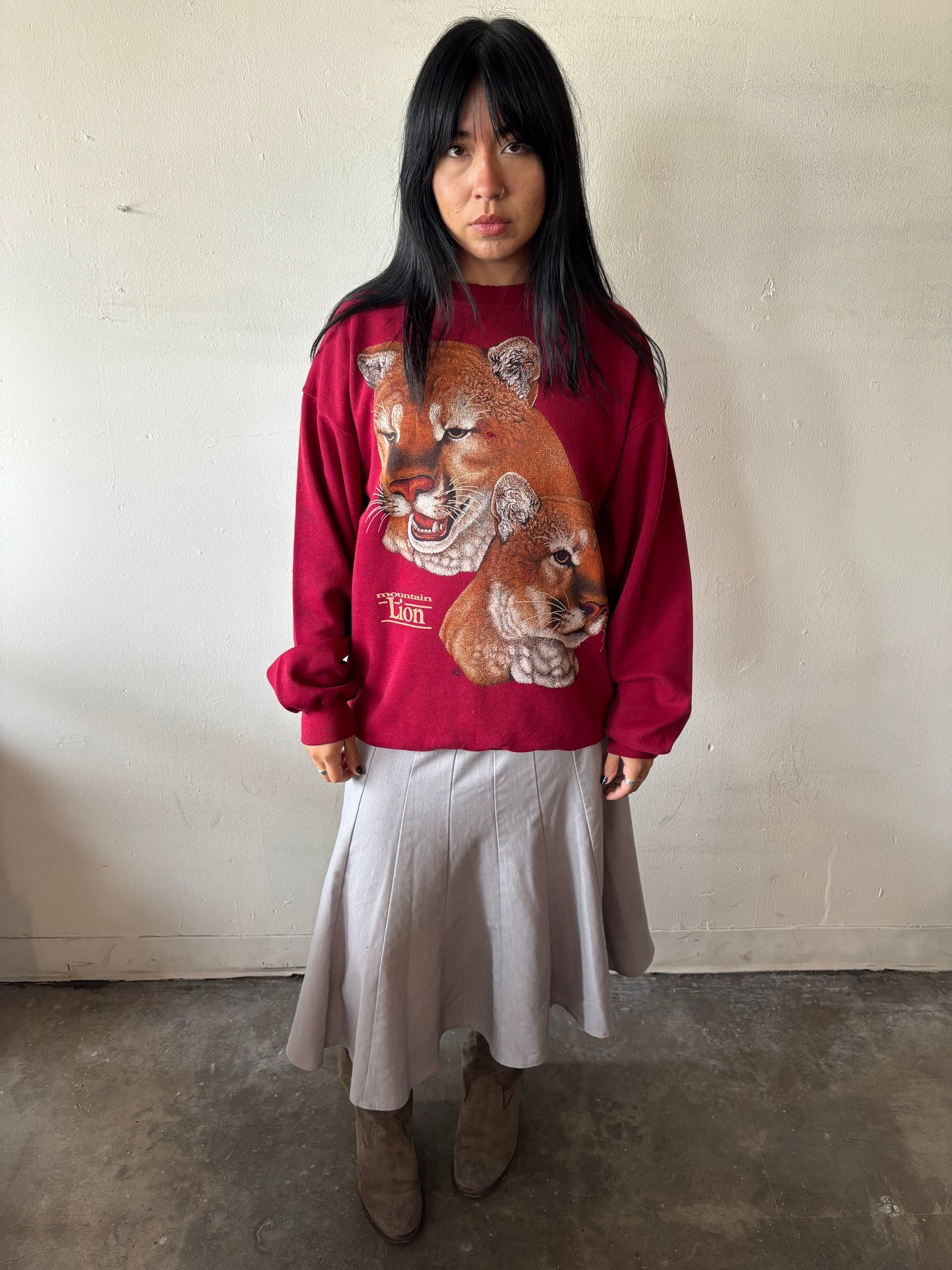 Vintage Mountain Lion Crewneck