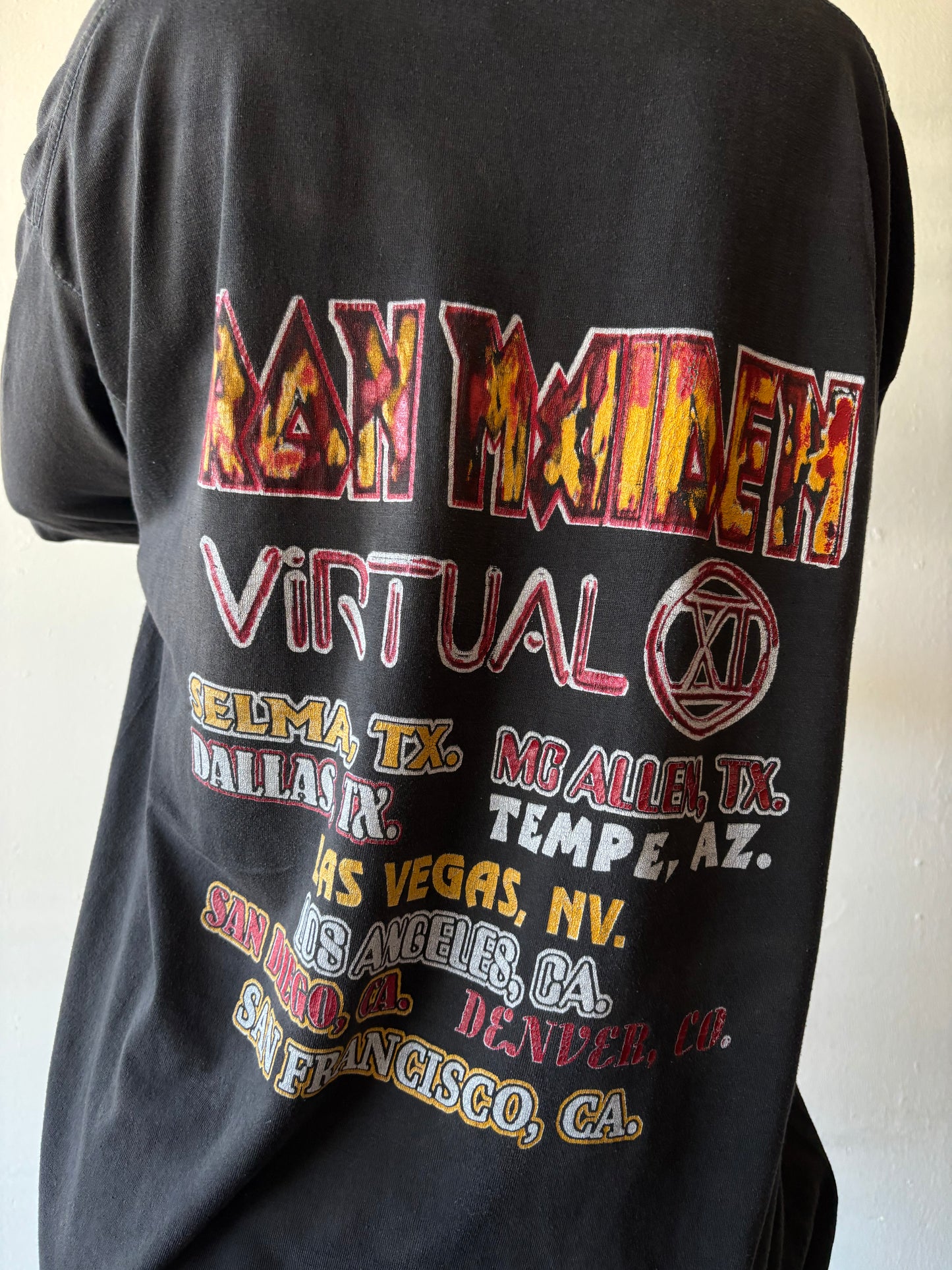 Vintage Iron Maiden Tour Shirt