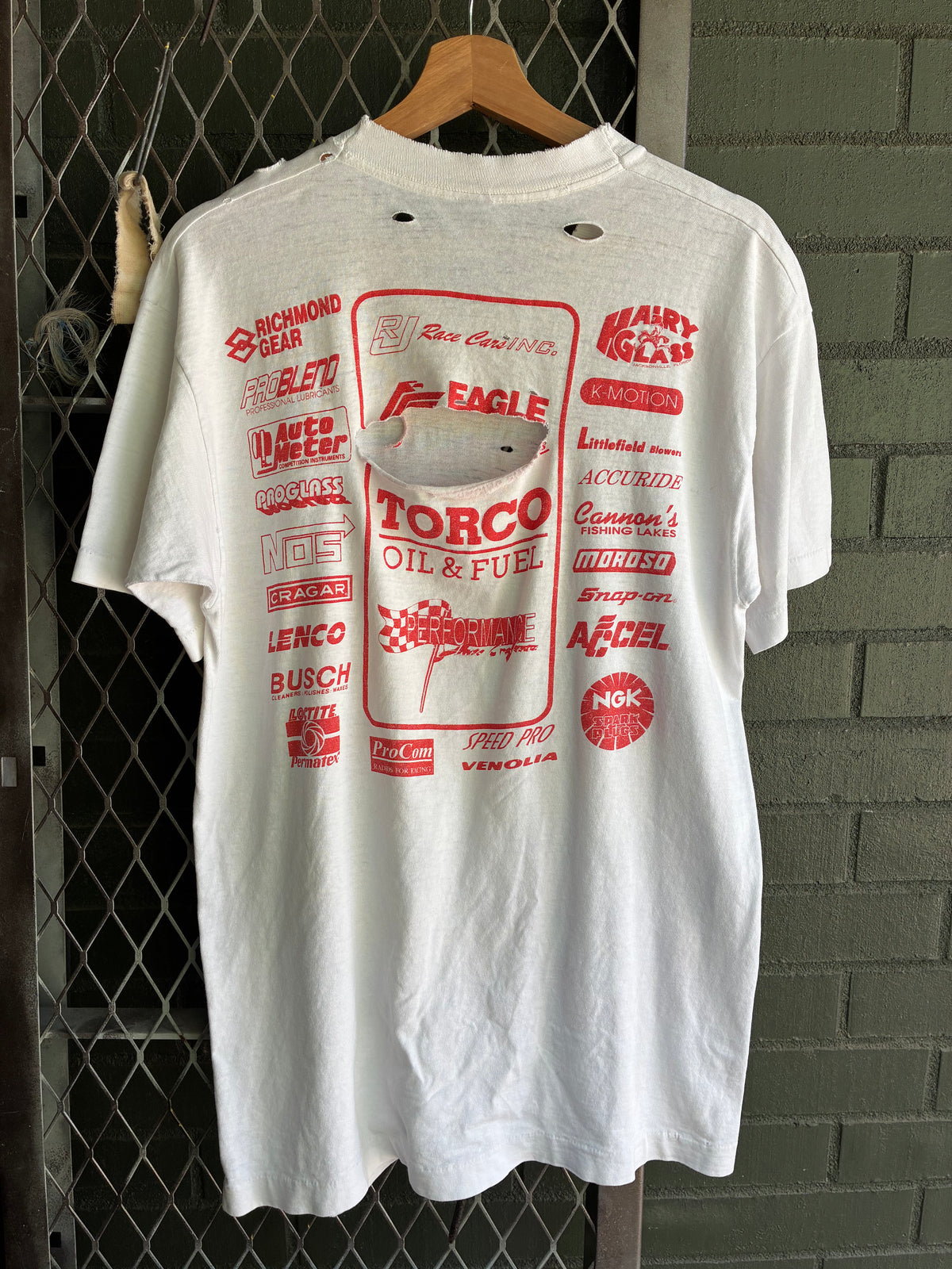 Vintage Scotty Cannon Distressed Racing Tee
