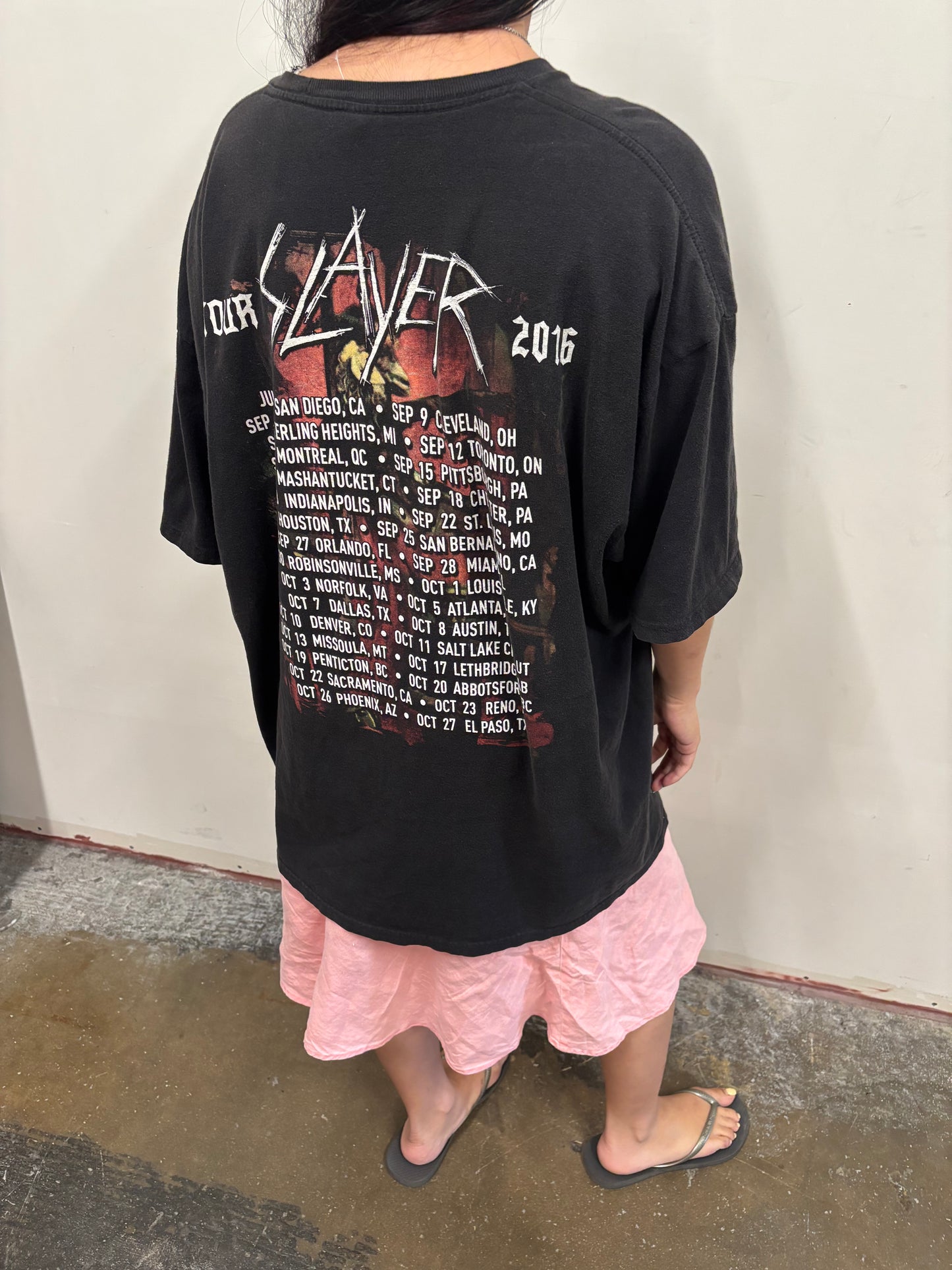 Slayer 2016 Tour Shirt