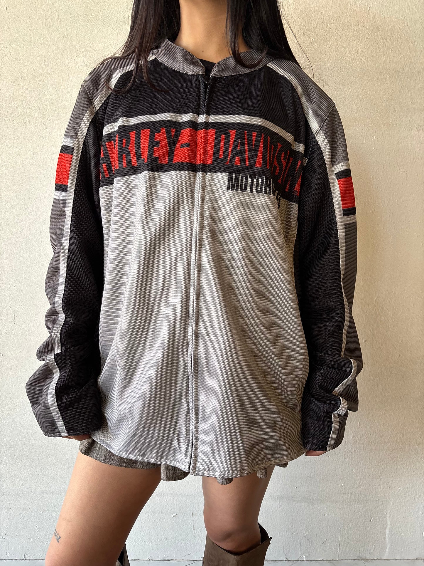 Vintage Harley Davidson Mesh Jacket