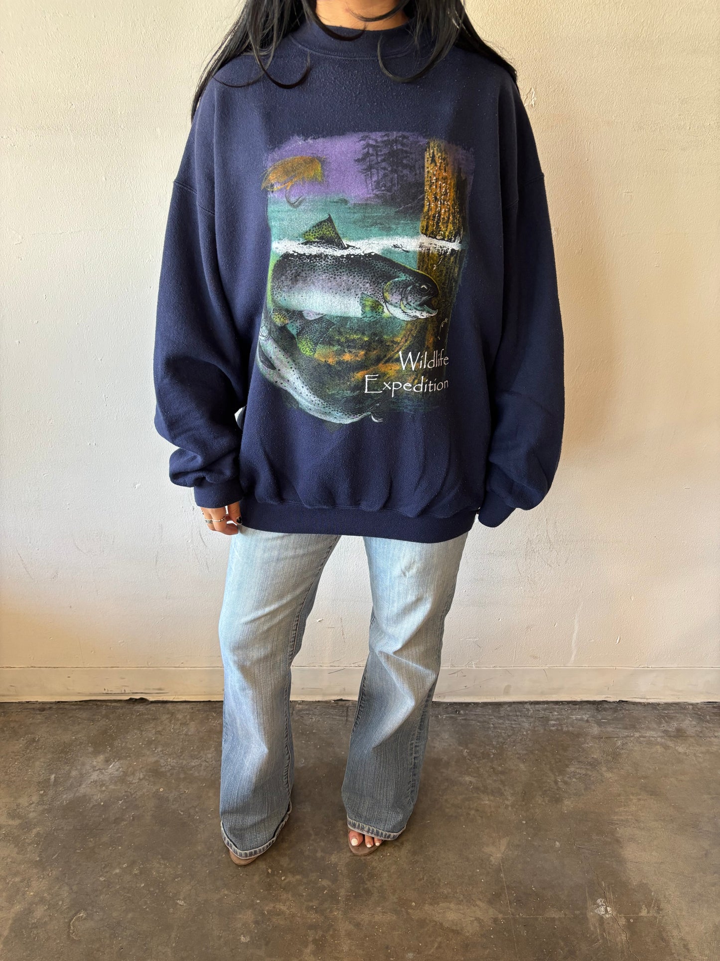 Vintage Wildlife Expedition Crewneck