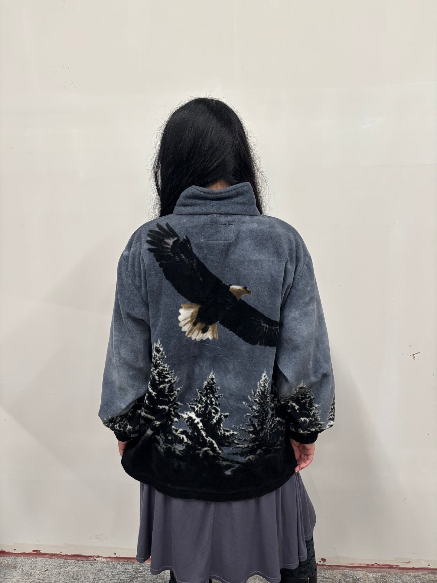 Vintage Fleece Eagle Jacket