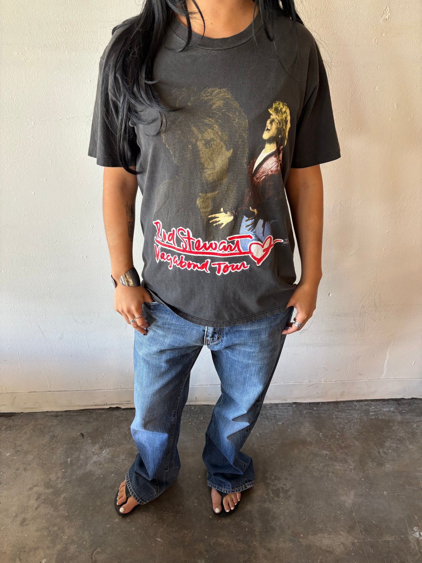 Vintage Rod Stewart Vagabond Town Shirt