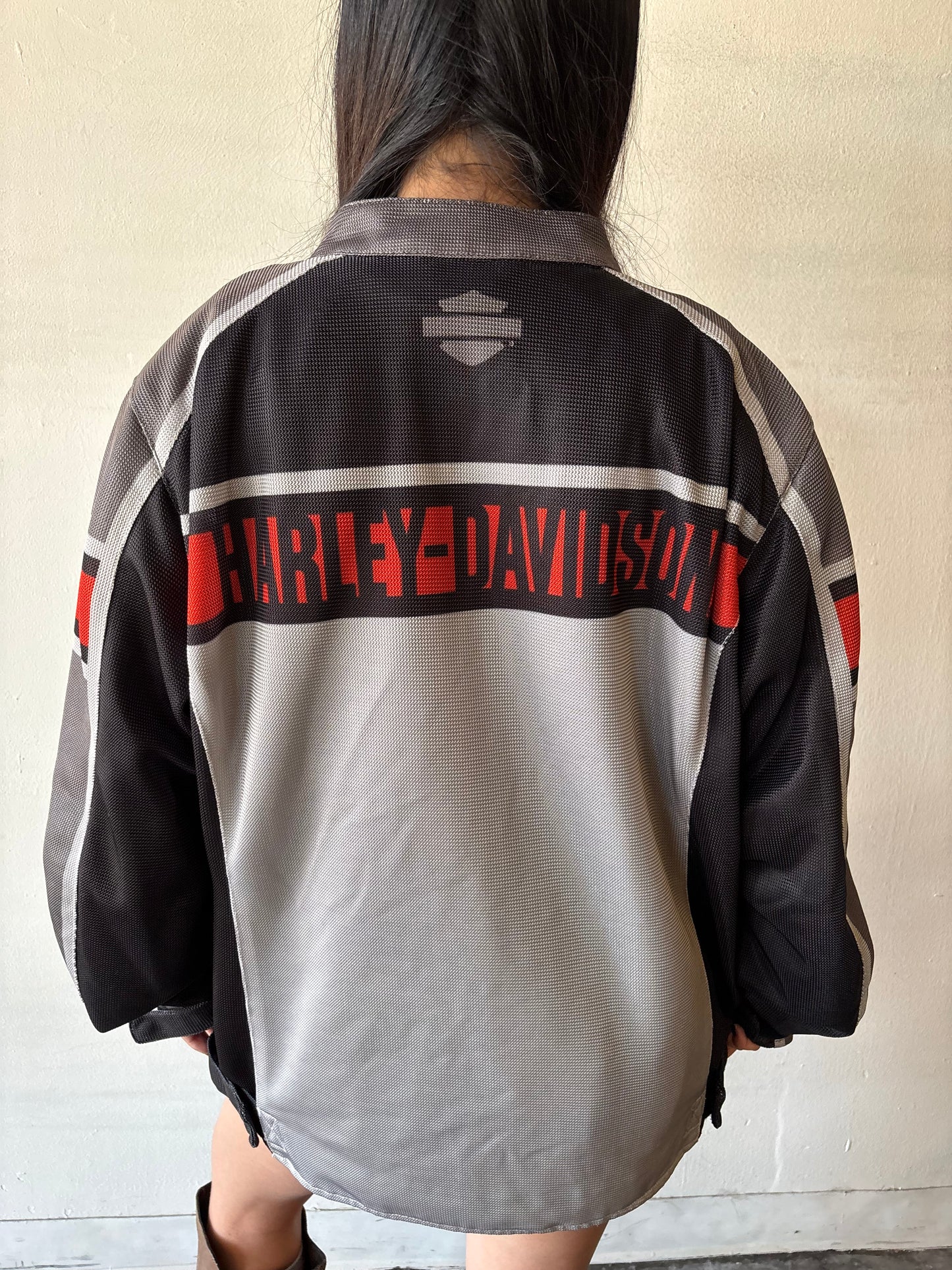 Vintage Harley Davidson Mesh Jacket