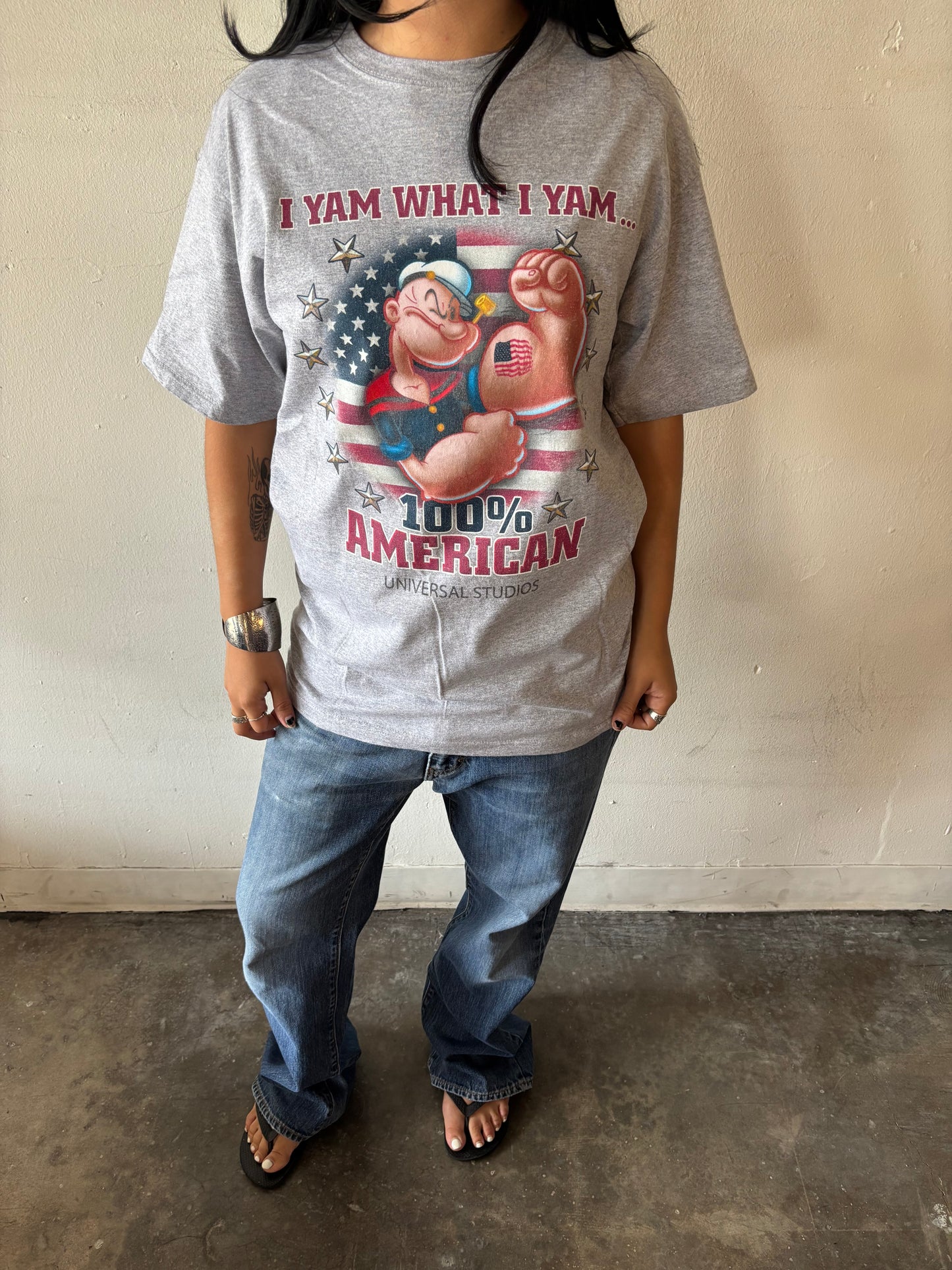 Vintage 100% American Popeye Shirt