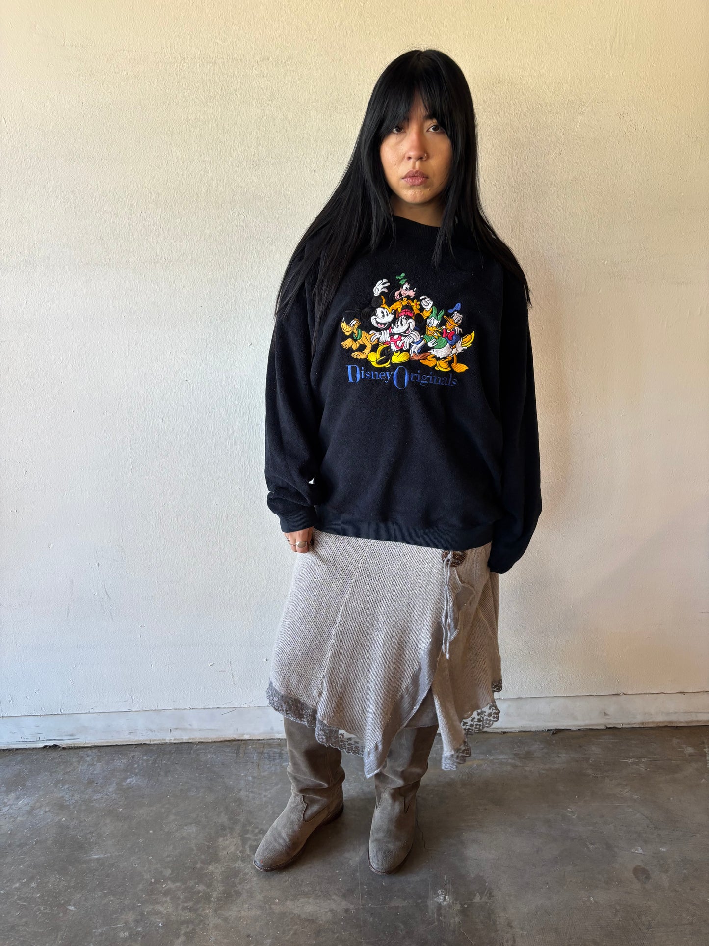 Vintage Disney Originals Fleece Crewneck