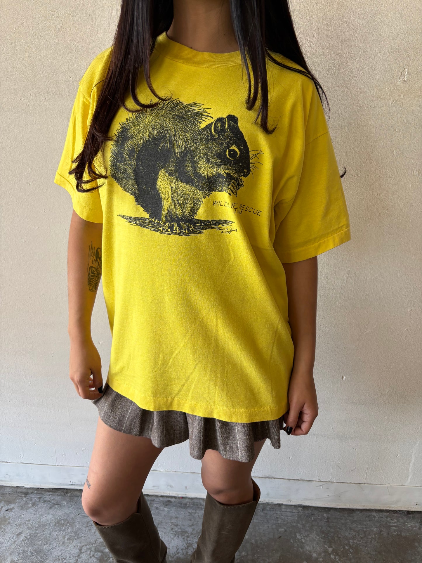 Vintage Wildlife Rescue Squirrel Shirt