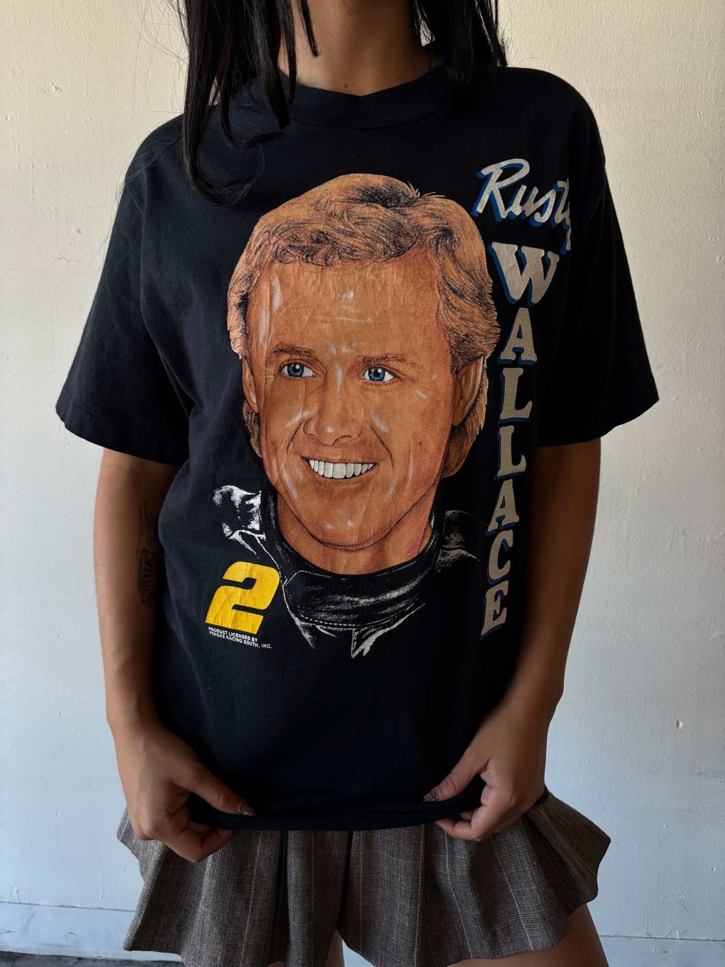 Vintage Rusty Wallace Face Shirt