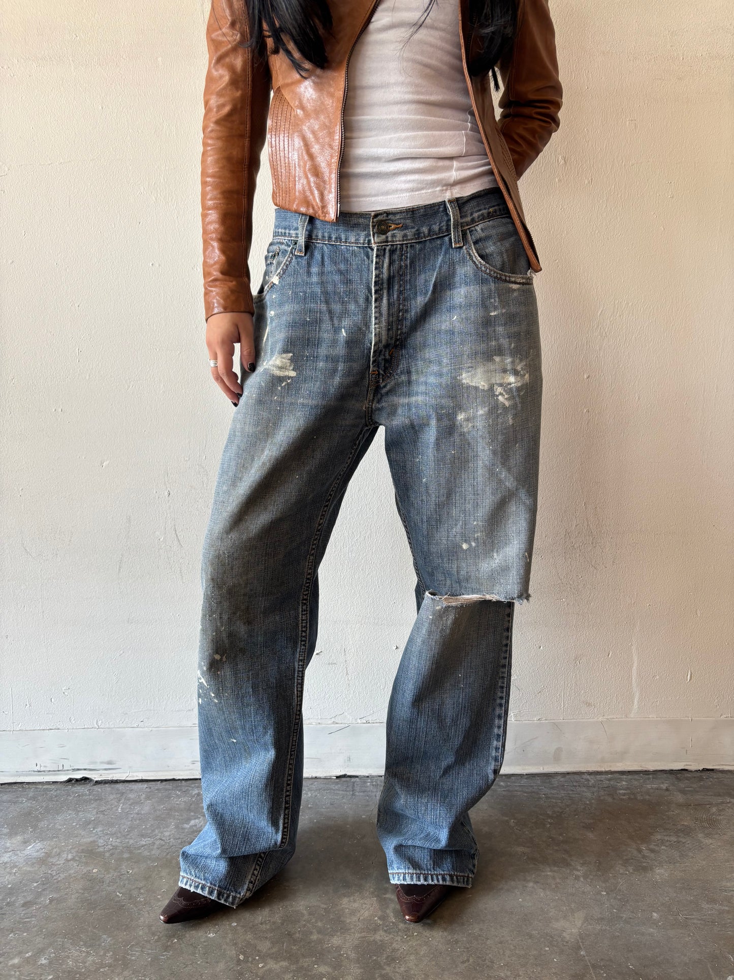 Vintage Levi’s Paint Denim Jeans