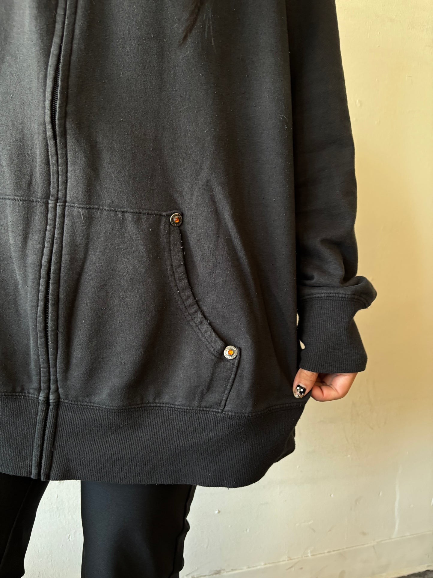 Vintage Harley Davidson Zip Up Hoodie