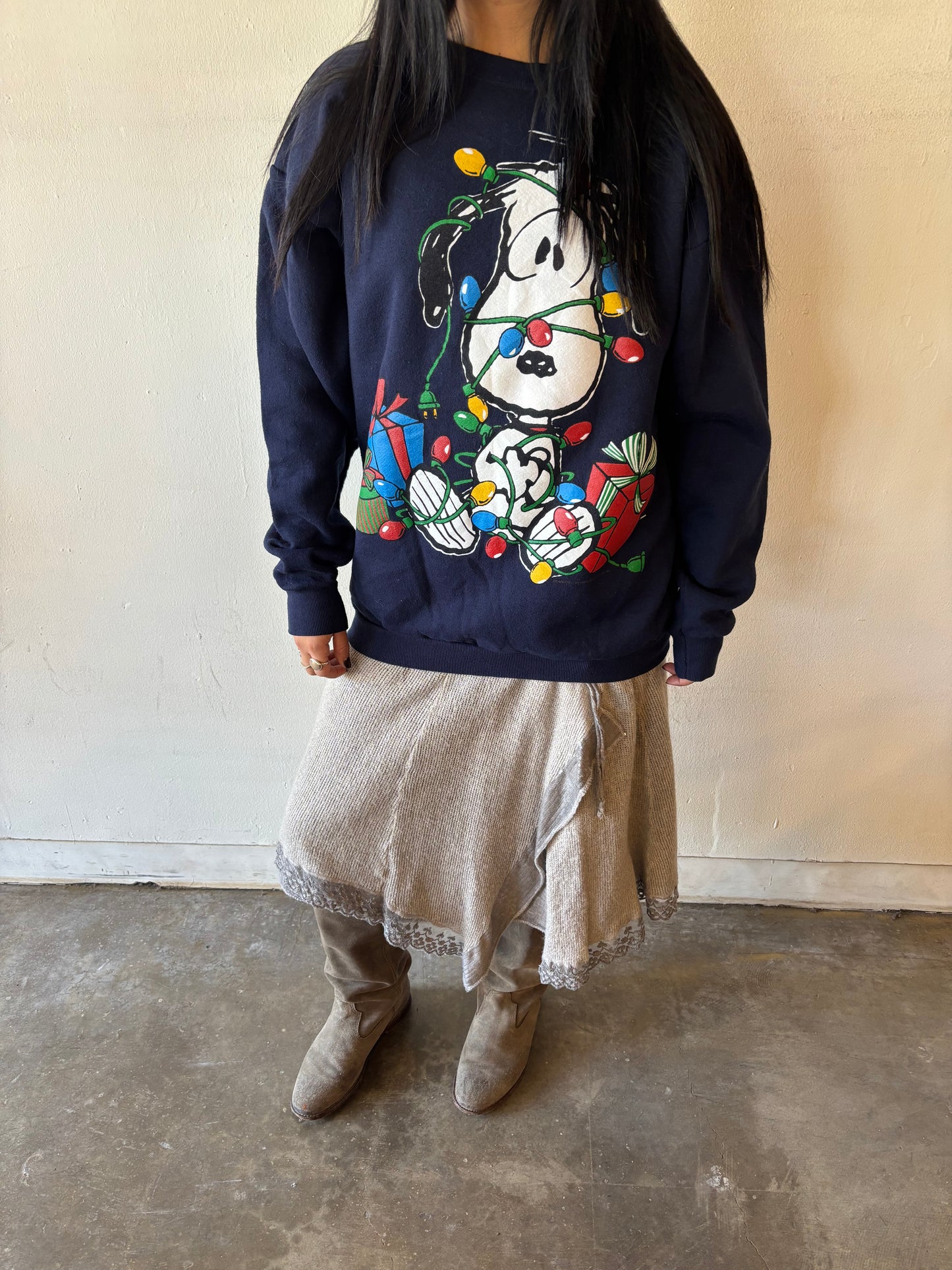 Vintage Snoopy Christmas Crewneck