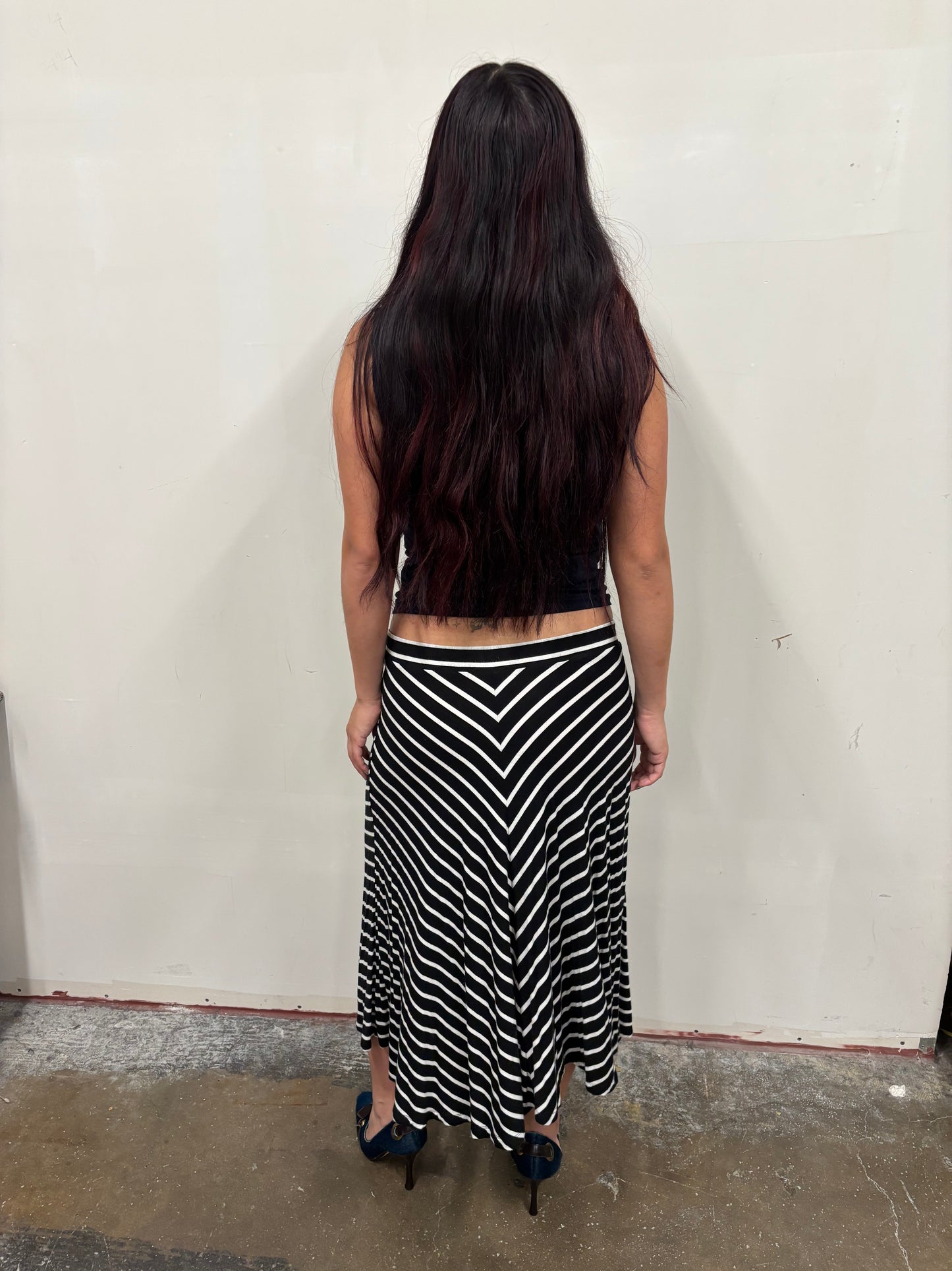 Loft Striped Skirt