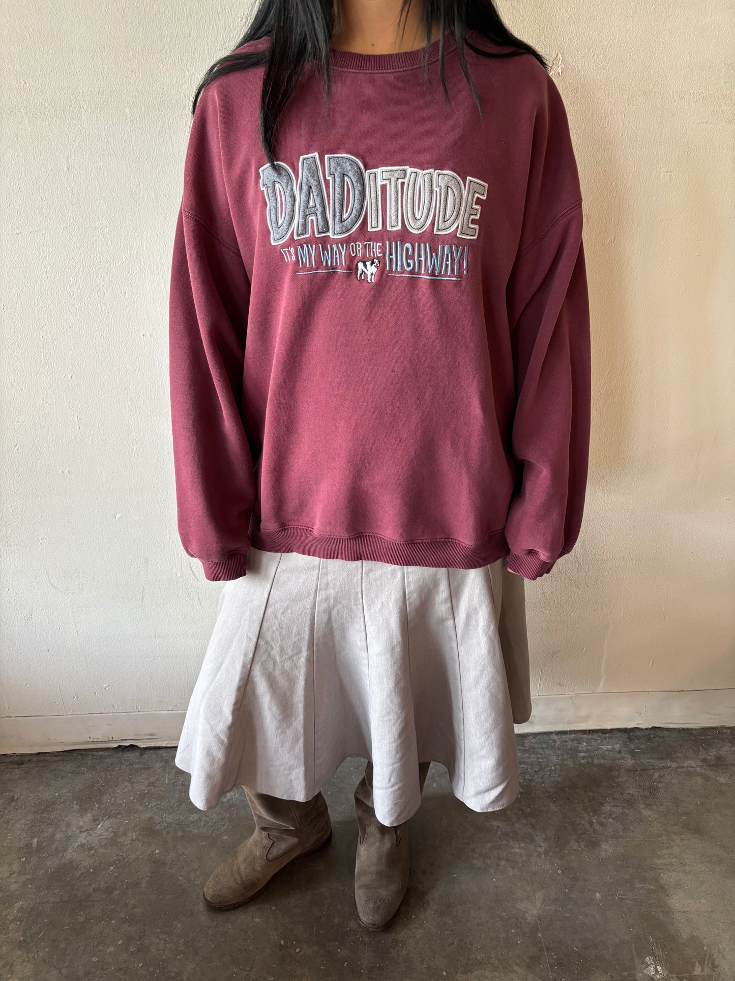Vintage Daditude Crewneck