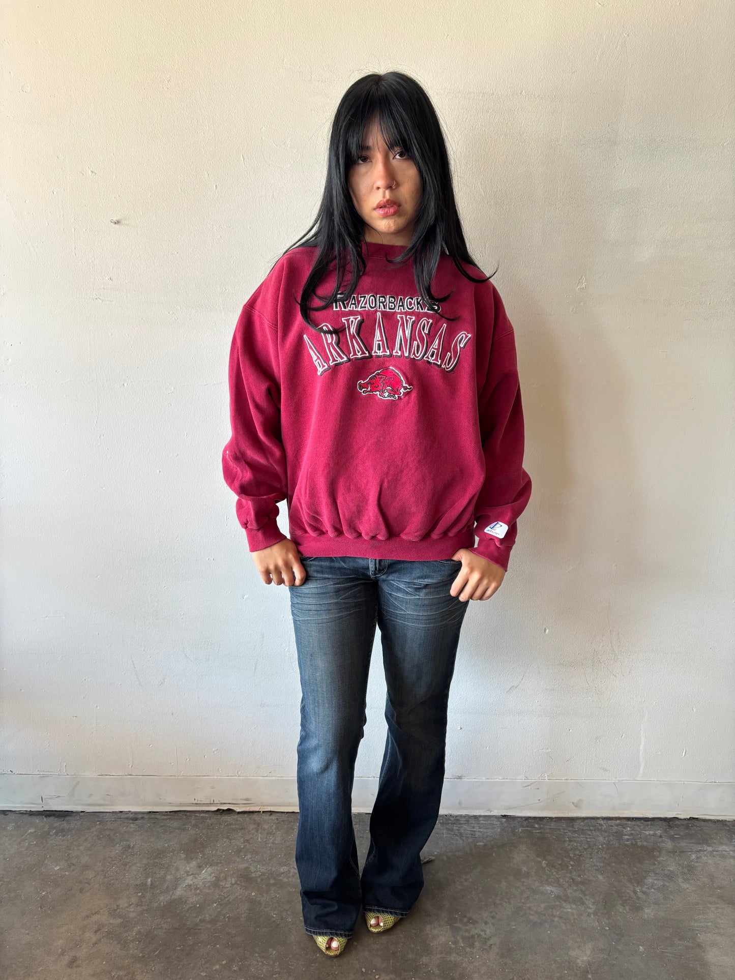 Vintage Arkansas Razorbacks Crewneck