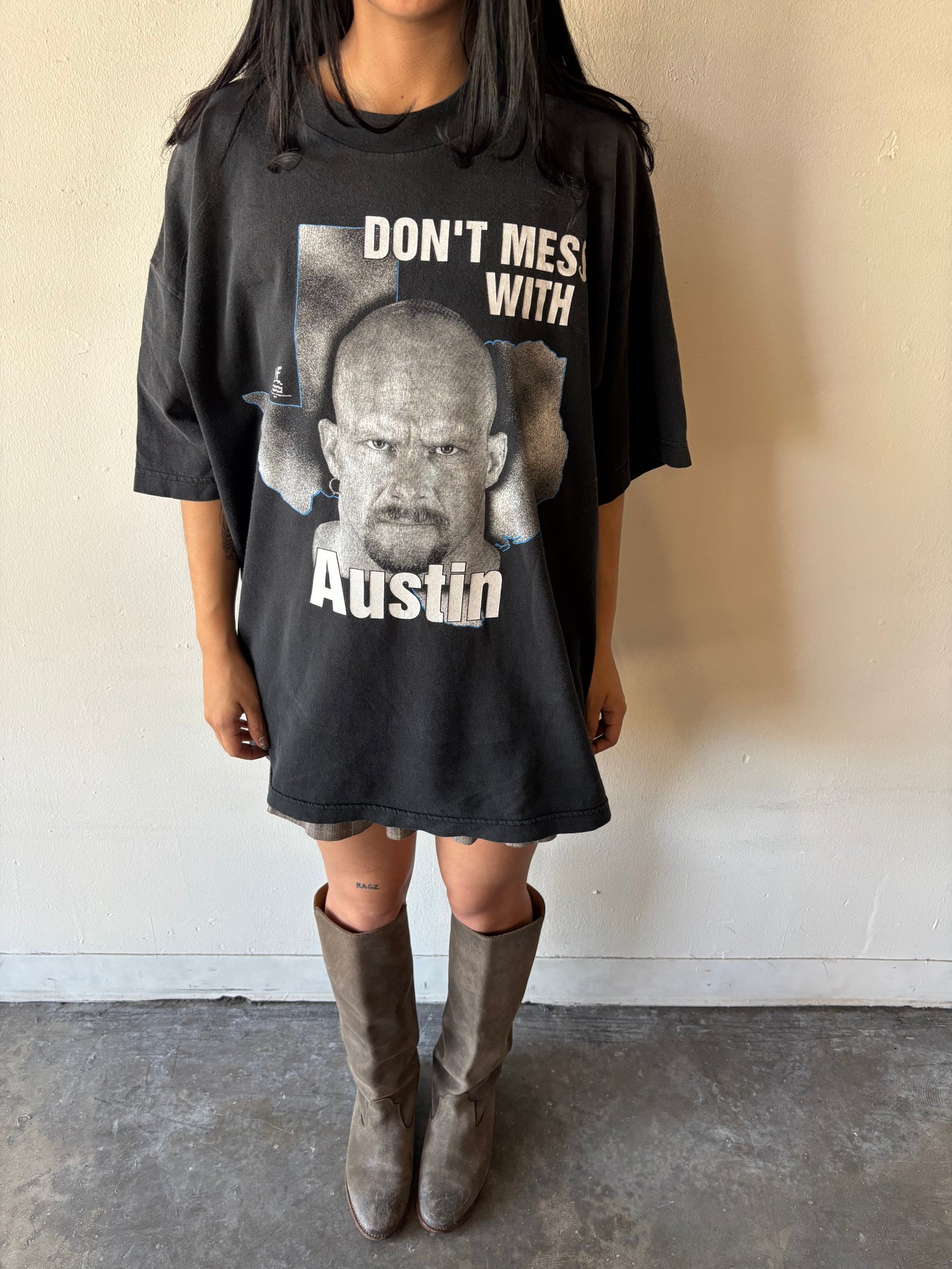 Vintage Stone Cold Don’t Mess with Austin Shirt