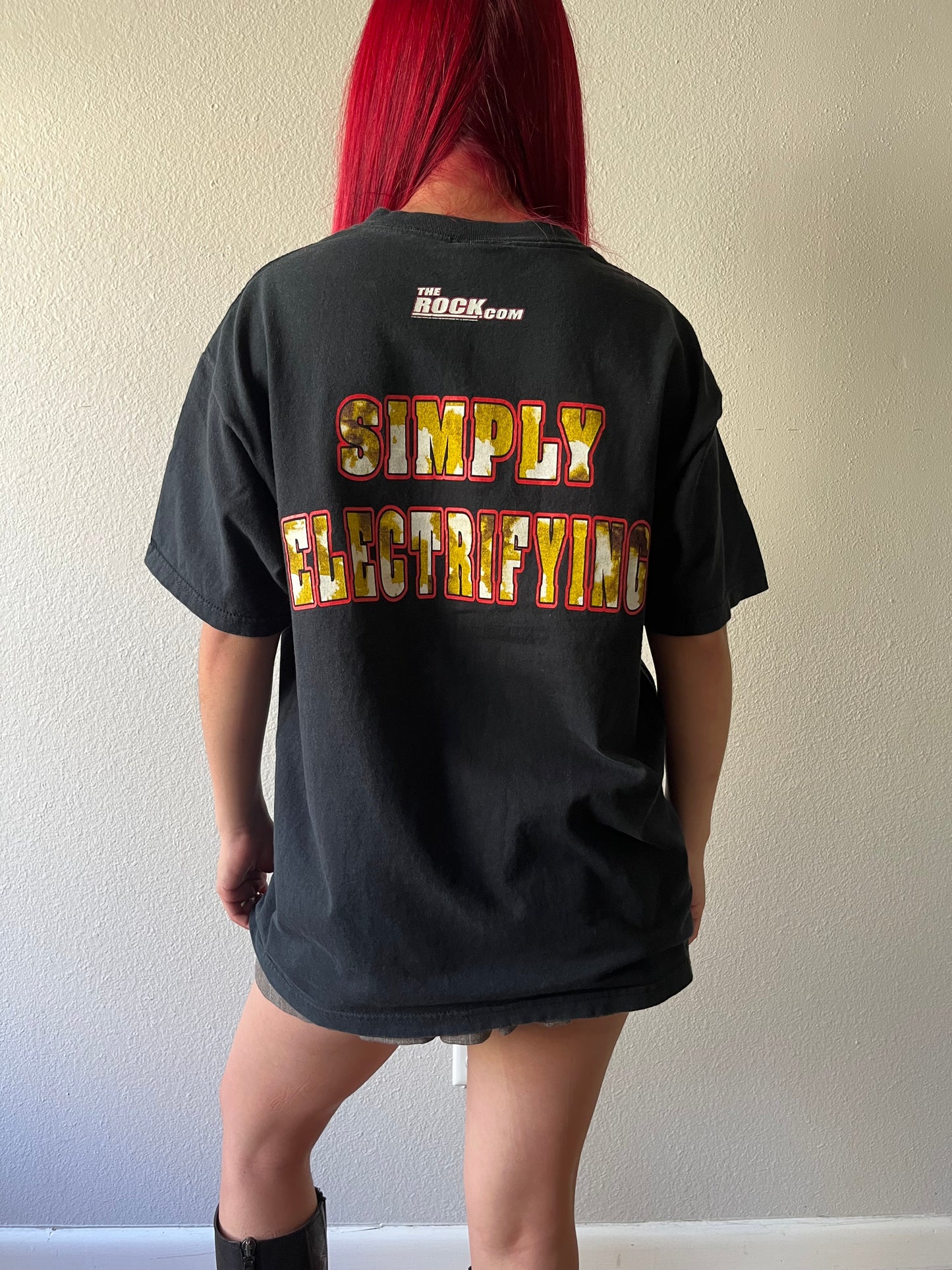 Vintage The Rock Wrestling Shirt