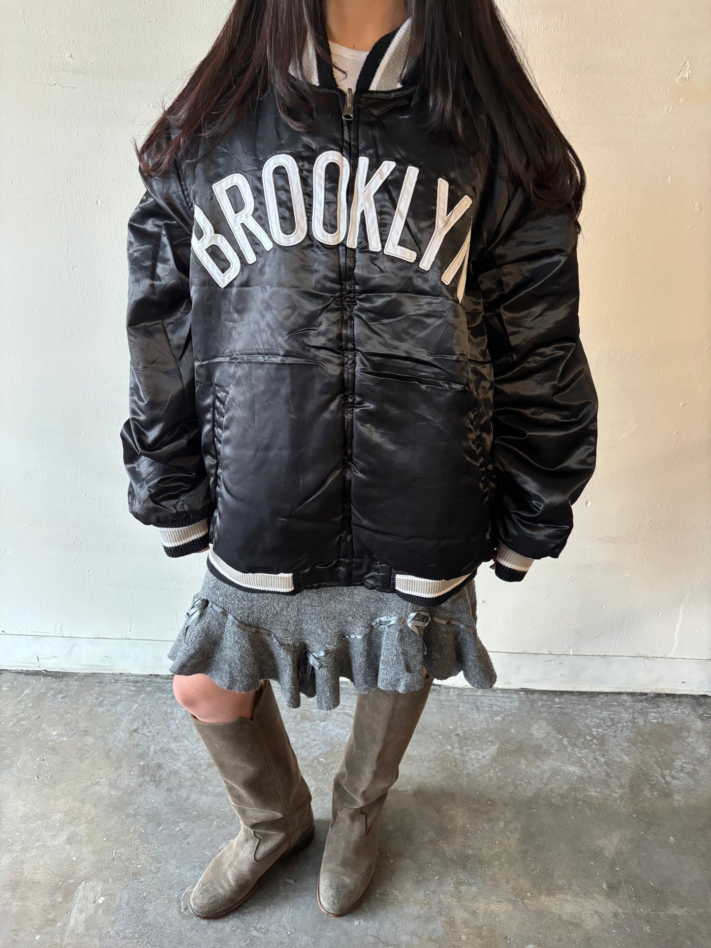 Vintage Brooklyn Nets Reversible Jacket