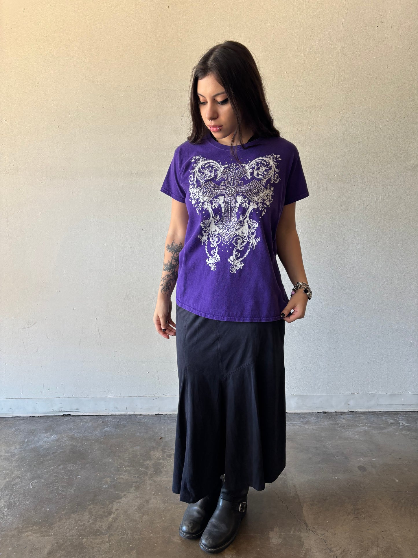 Y2K Cross Shirt