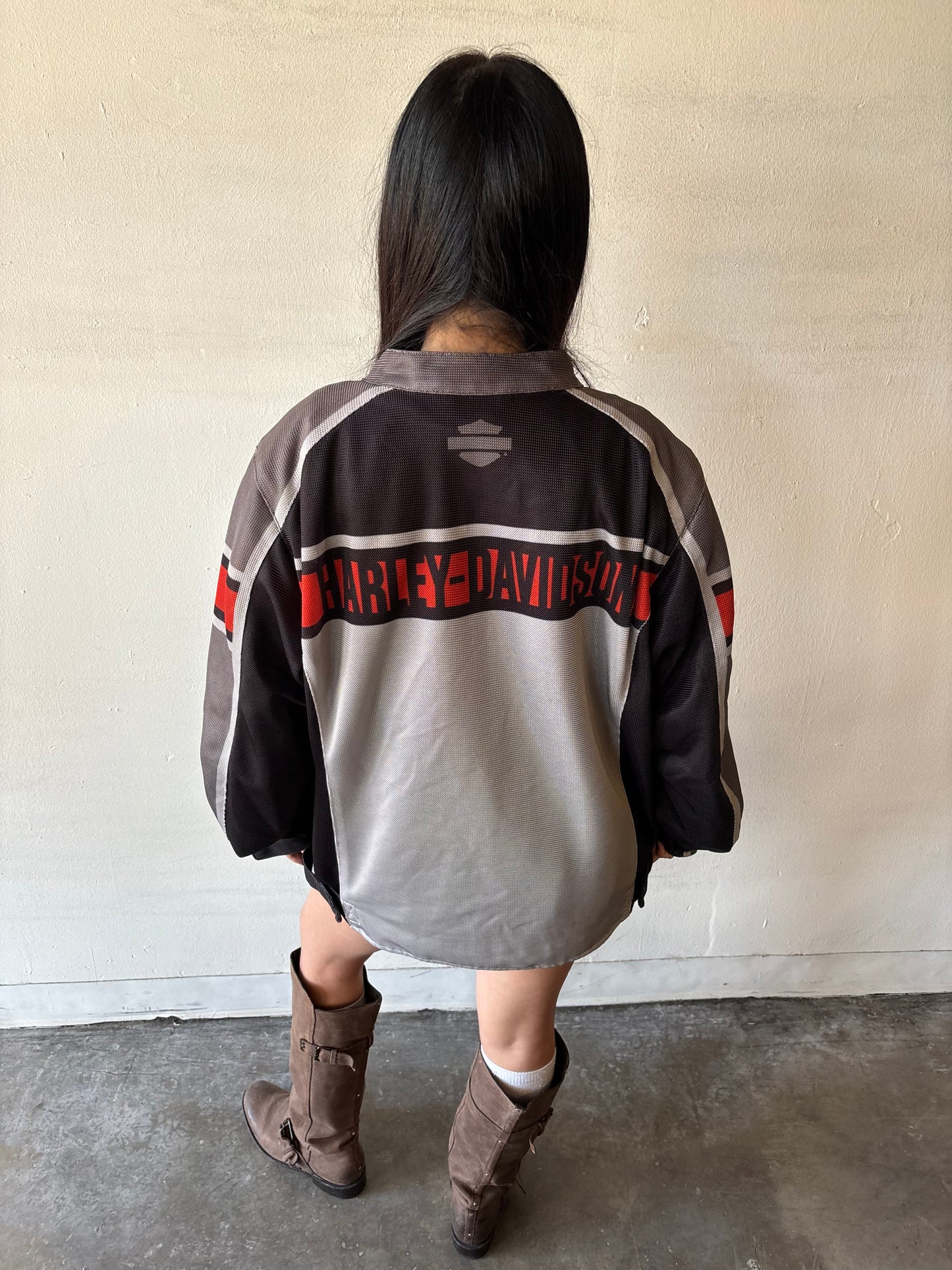 Vintage Harley Davidson Mesh Jacket