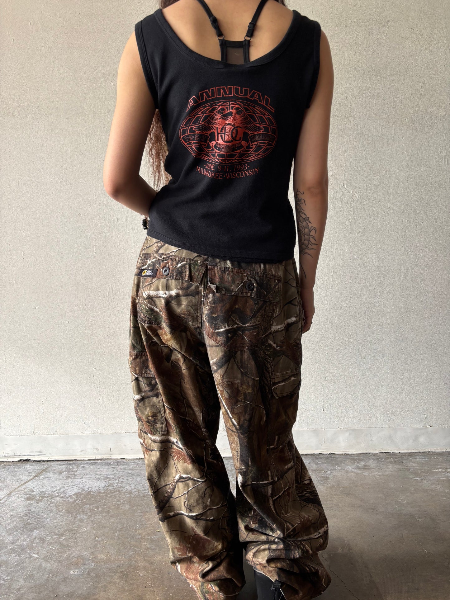 Vintage Harley Davidson Tank