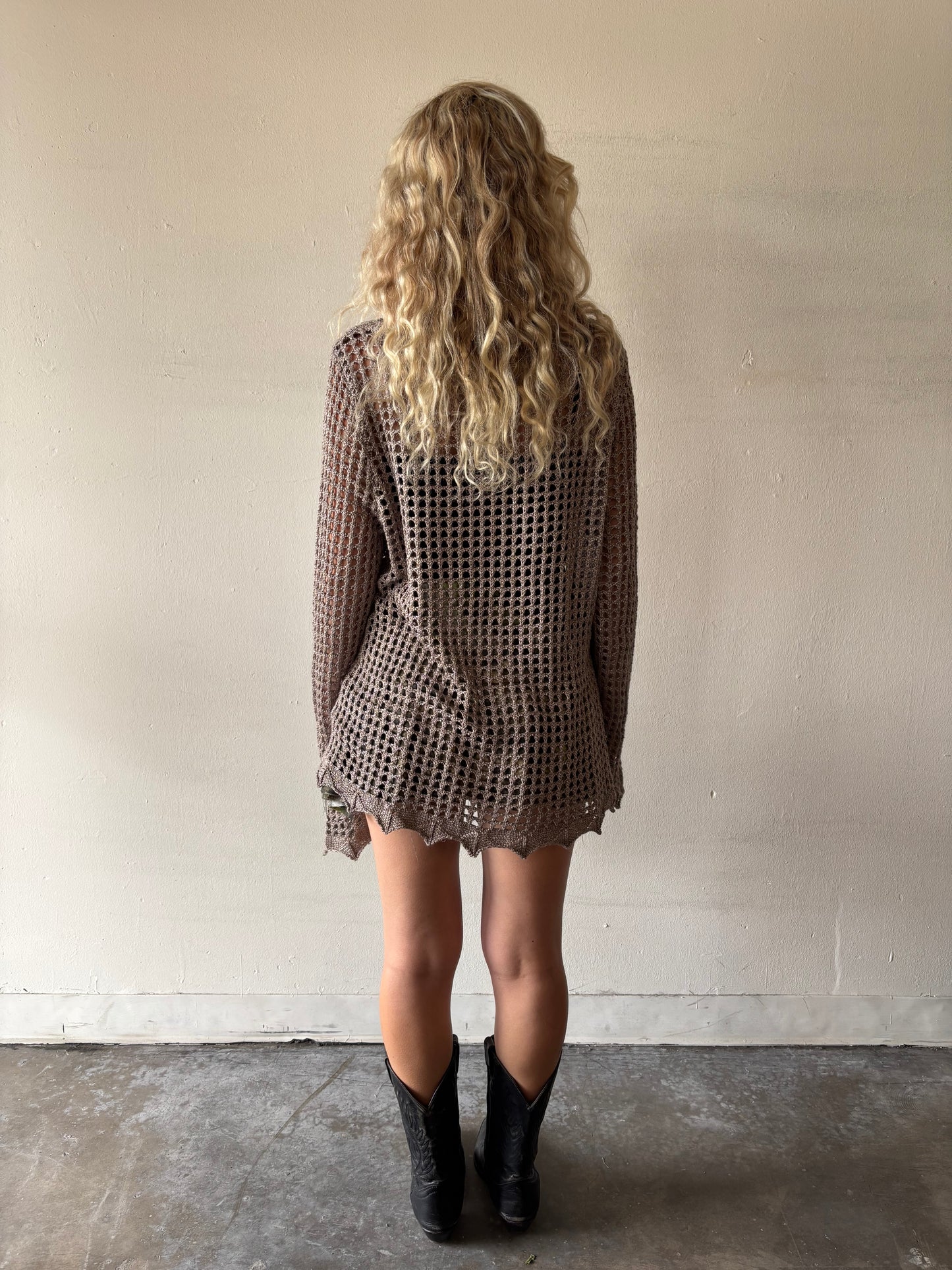 Vintage Harley Davidson Knit Top